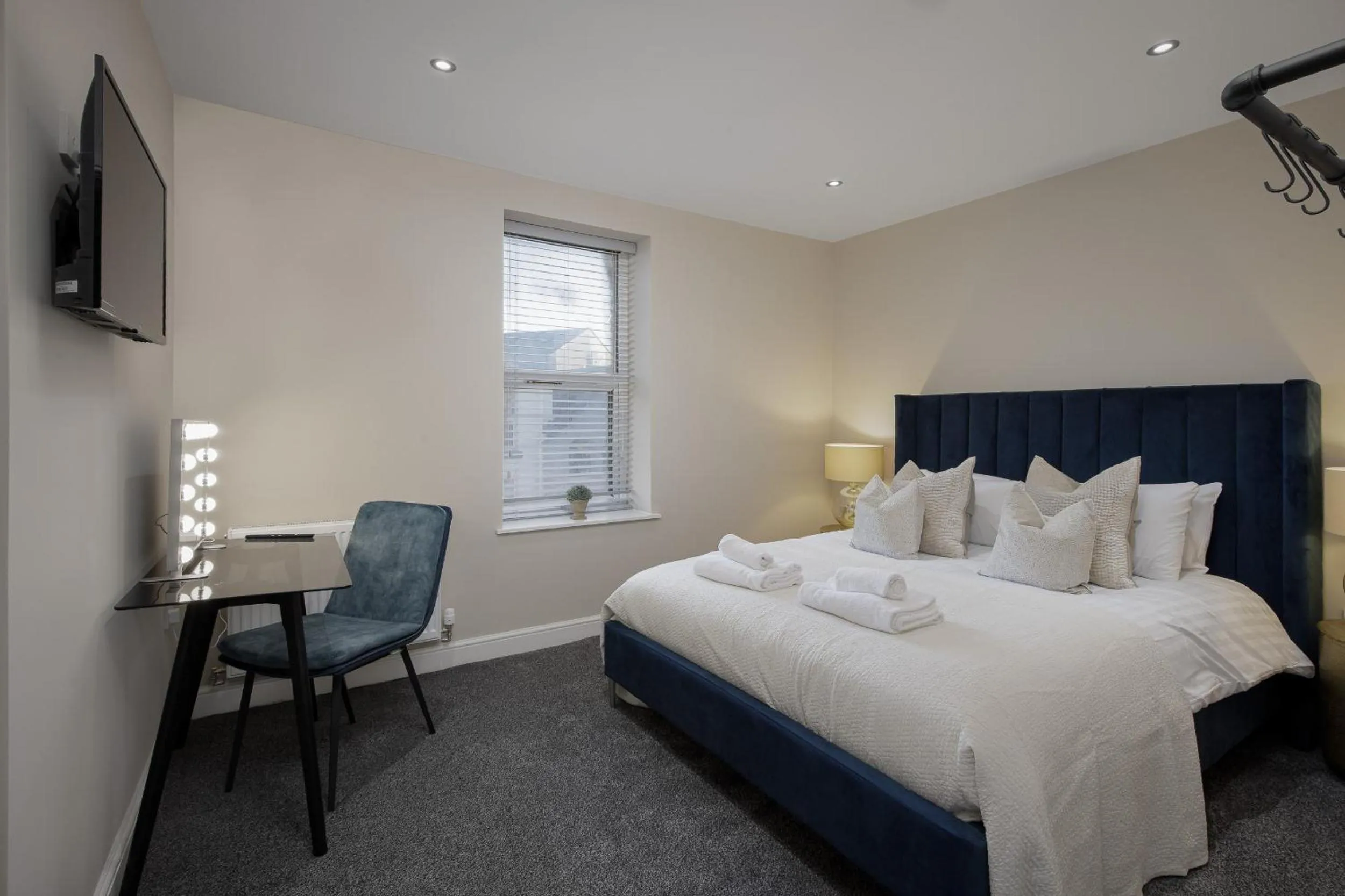 Bedroom, Bed in The Blackpool Beach Boutique Apartments