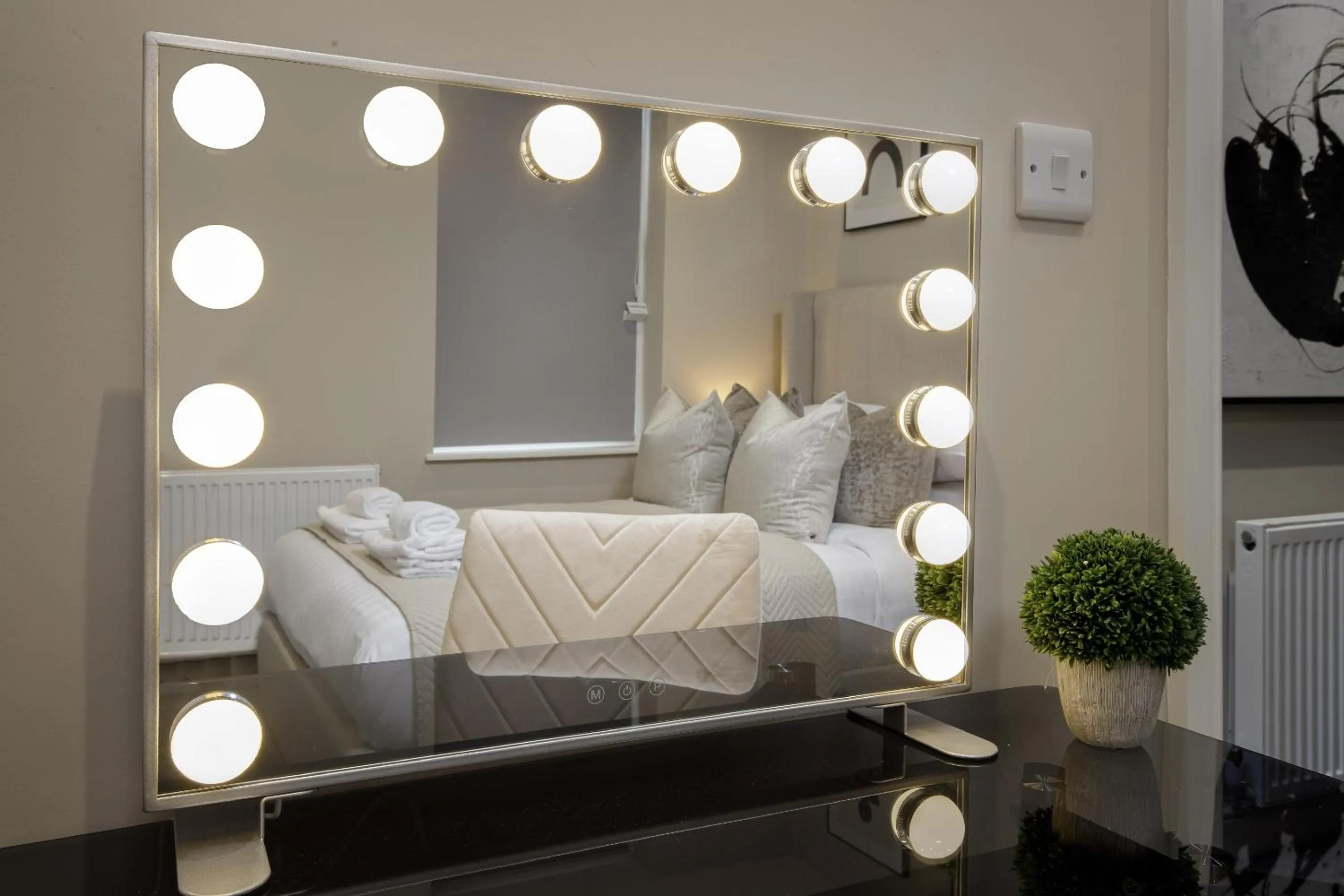 Bedroom, Bed in The Blackpool Beach Boutique Apartments