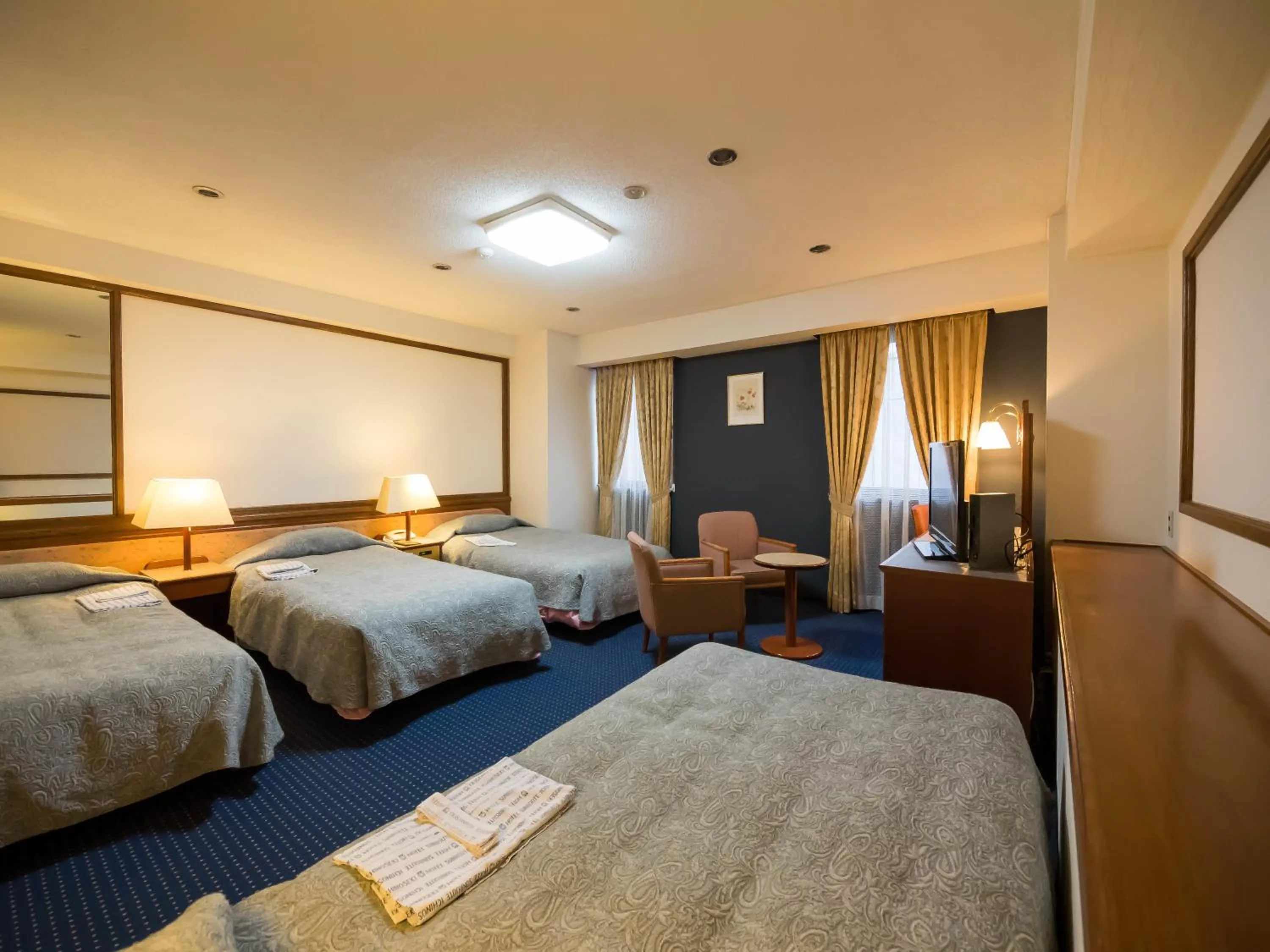 Photo of the whole room, Bed in Hotel Matsunoka Ichinoseki