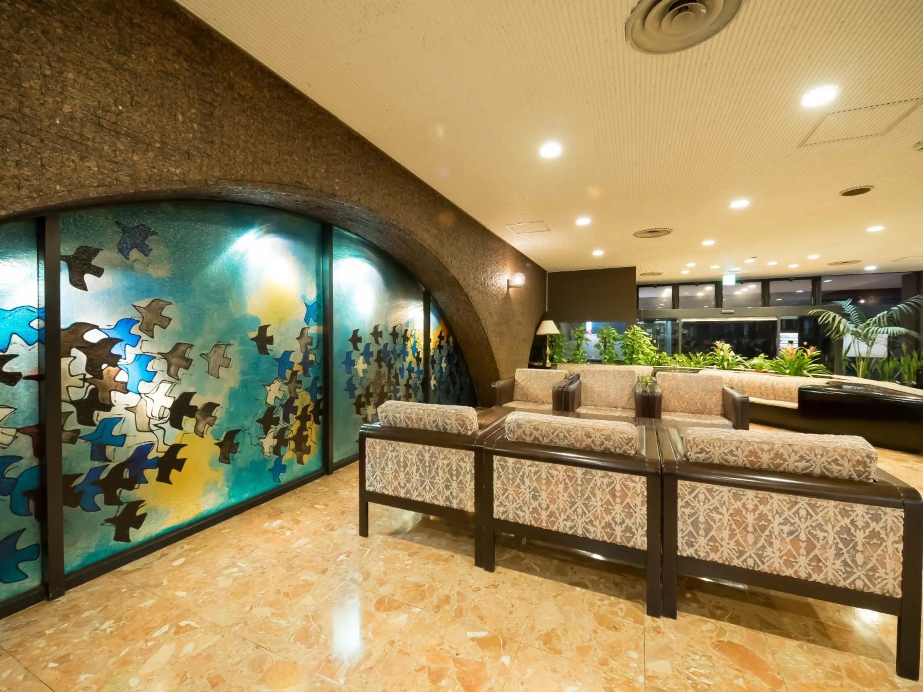 Lobby or reception in Hotel Matsunoka Ichinoseki