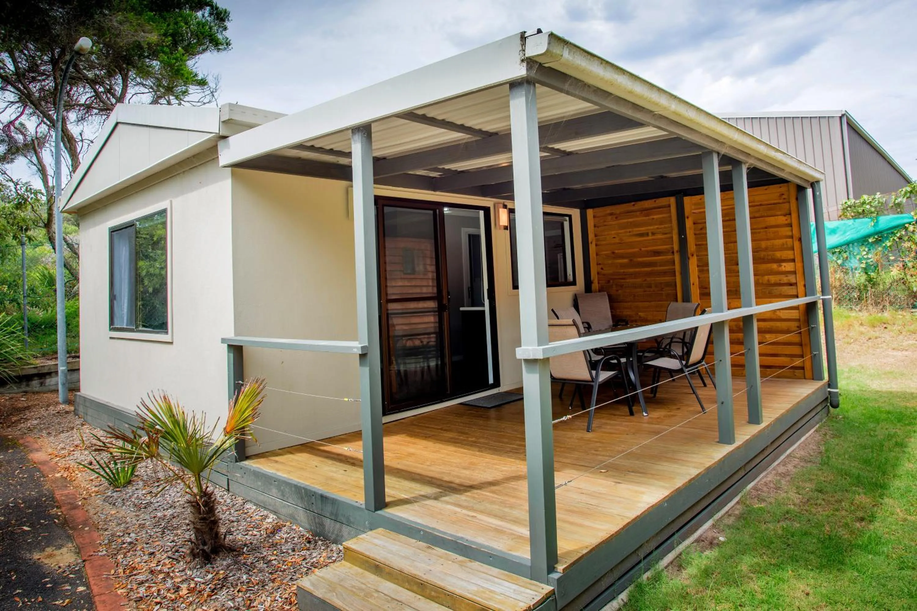 Property building in NRMA Broulee Holiday park