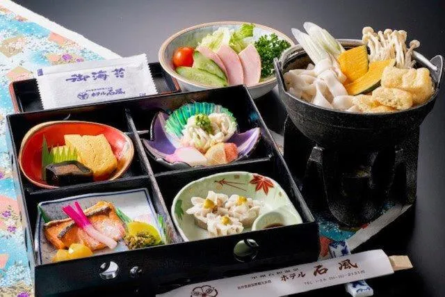 Breakfast in Hotel Sekifu