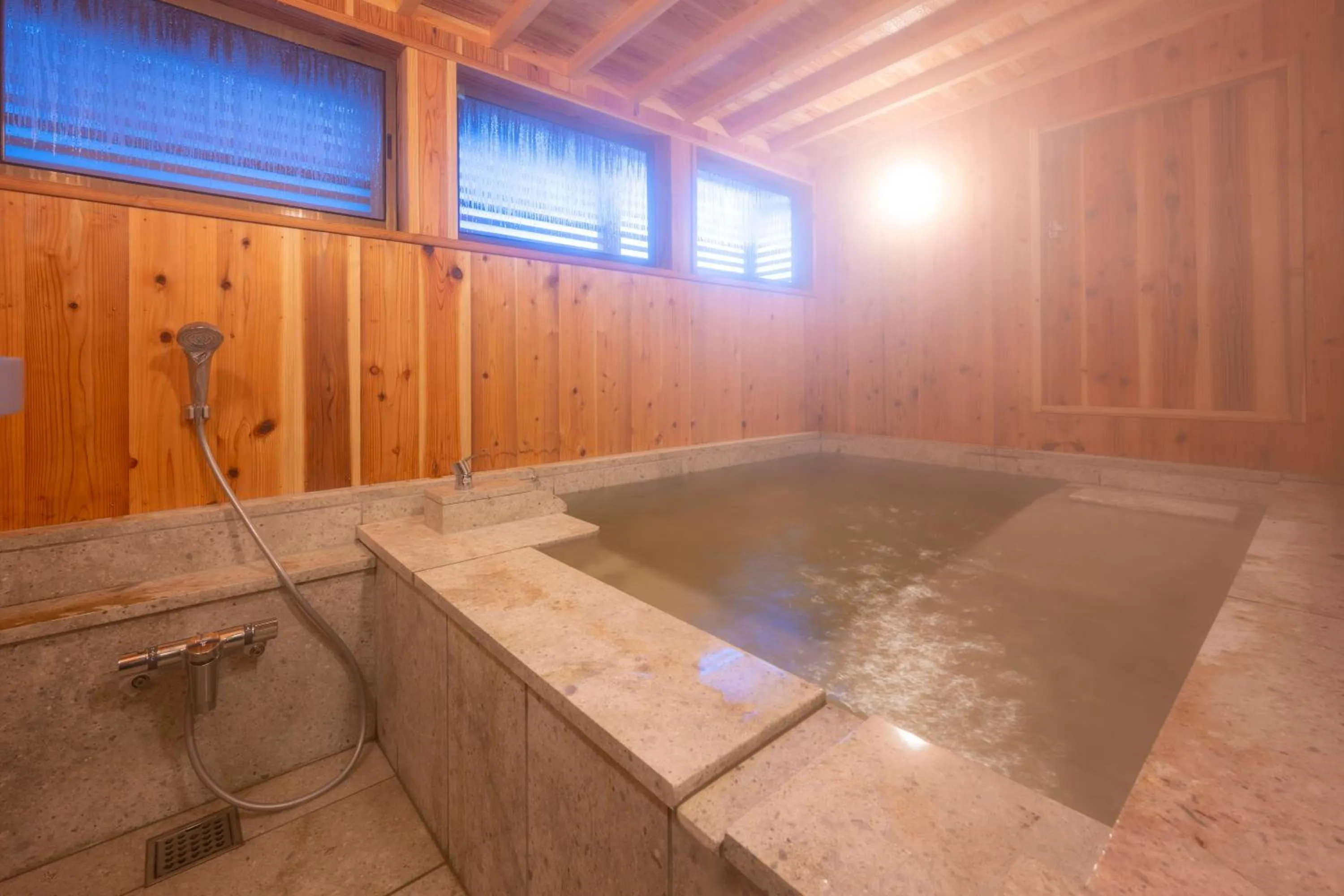 Hot Spring Bath in Hotel Sekifu
