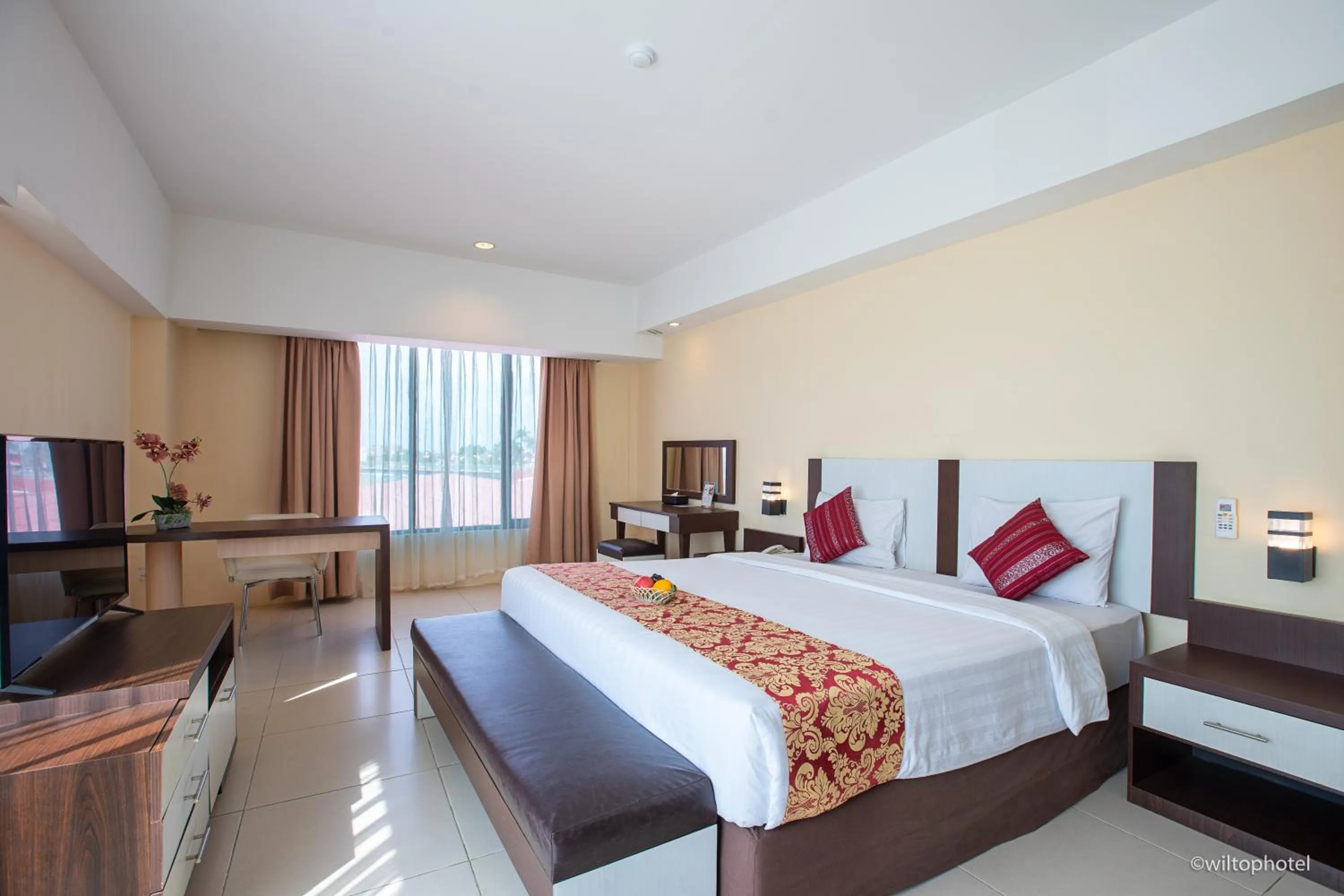Bedroom, Bed in Wiltop Hotel Jambi