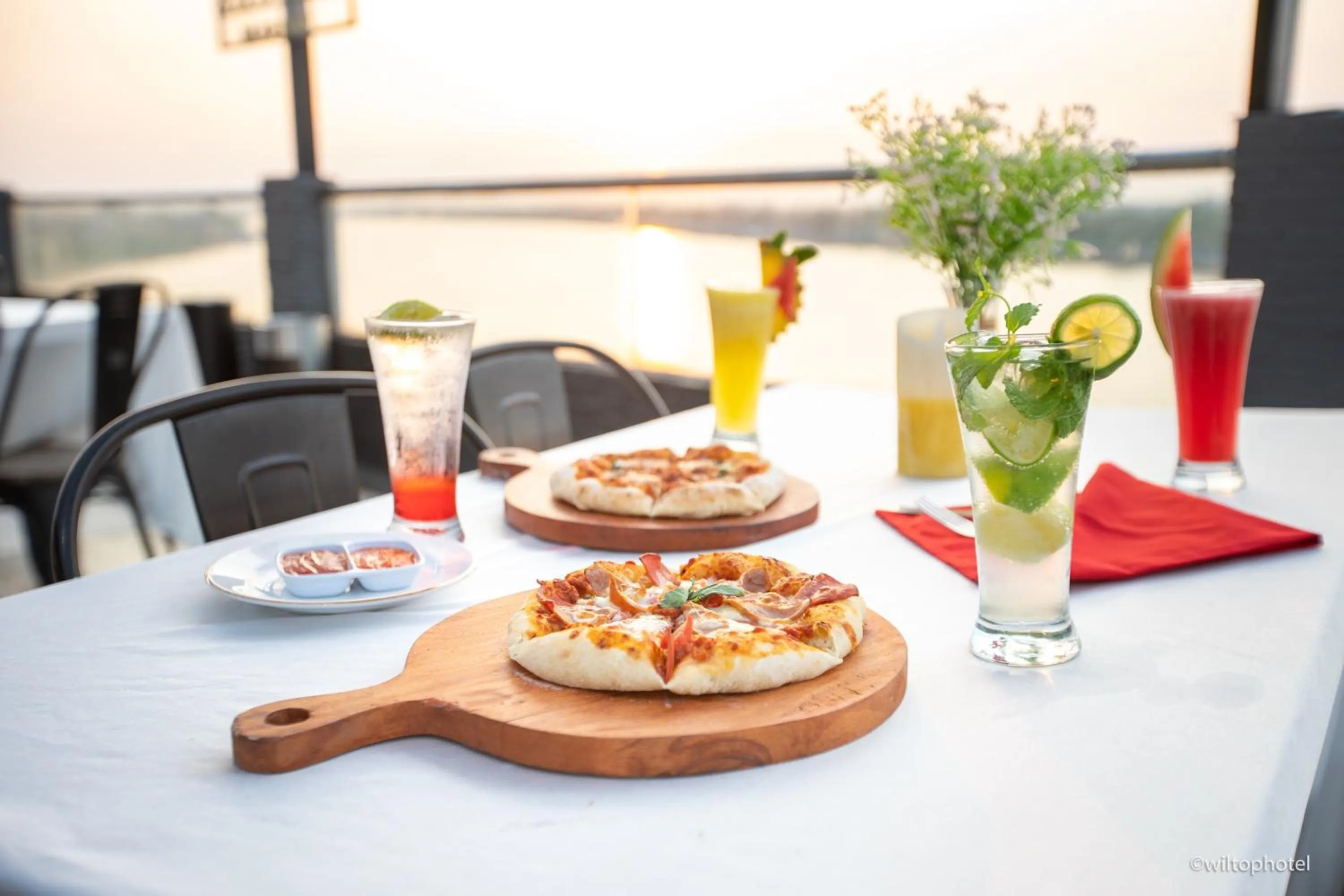 Dinner in Wiltop Hotel Jambi