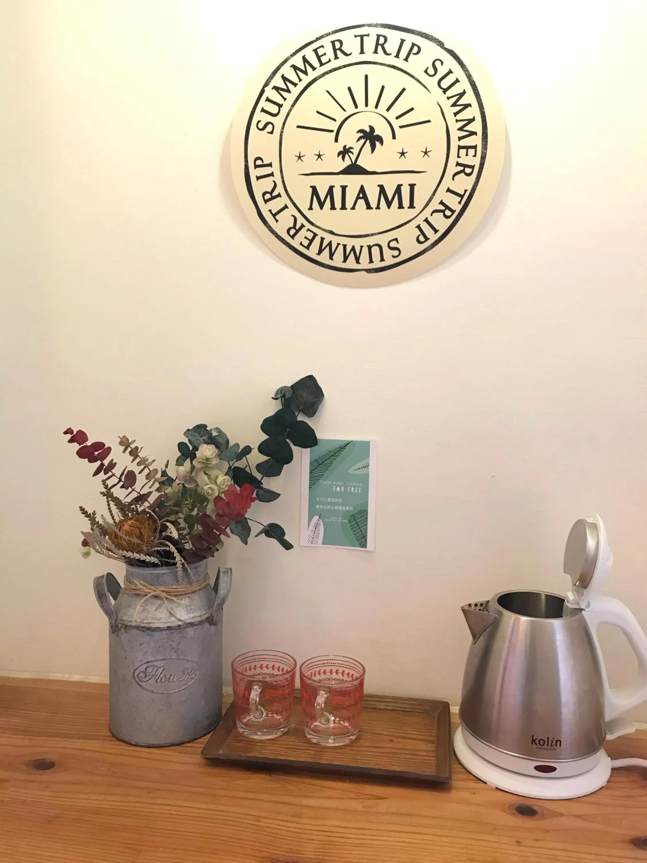 Balcony/Terrace in 墾丁寵物友善 鐵宿 Tetsu B&B