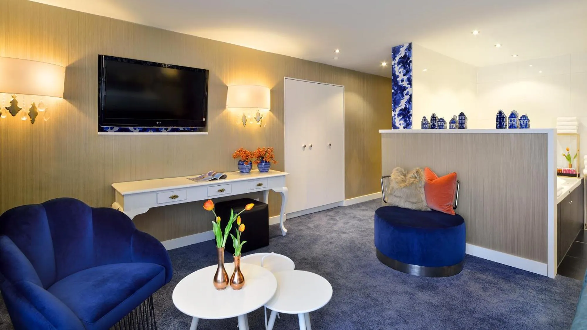 Seating area in Van der Valk Hotel 's-Hertogenbosch – Vught