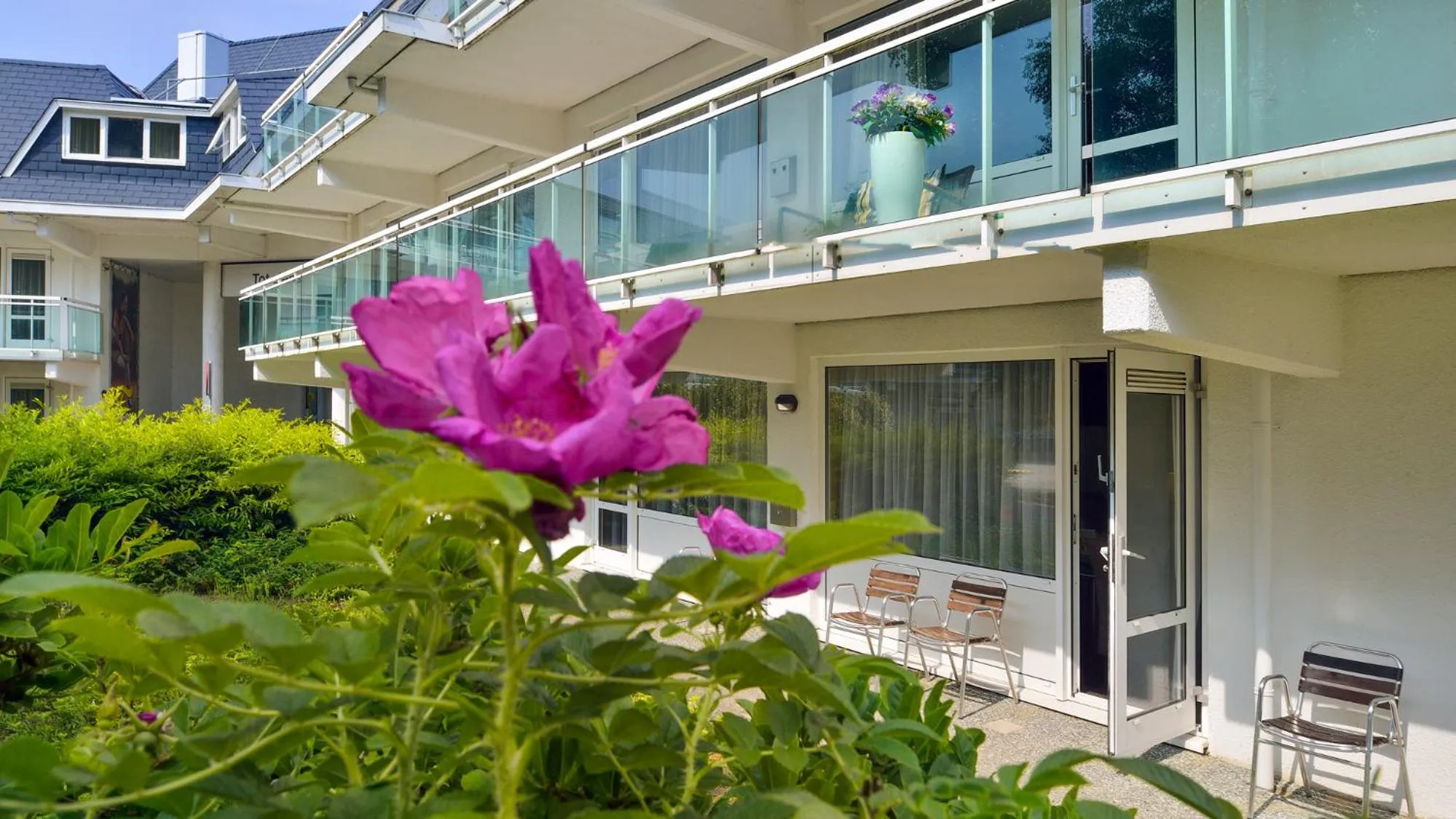 Balcony/Terrace in Van der Valk Hotel 's-Hertogenbosch – Vught