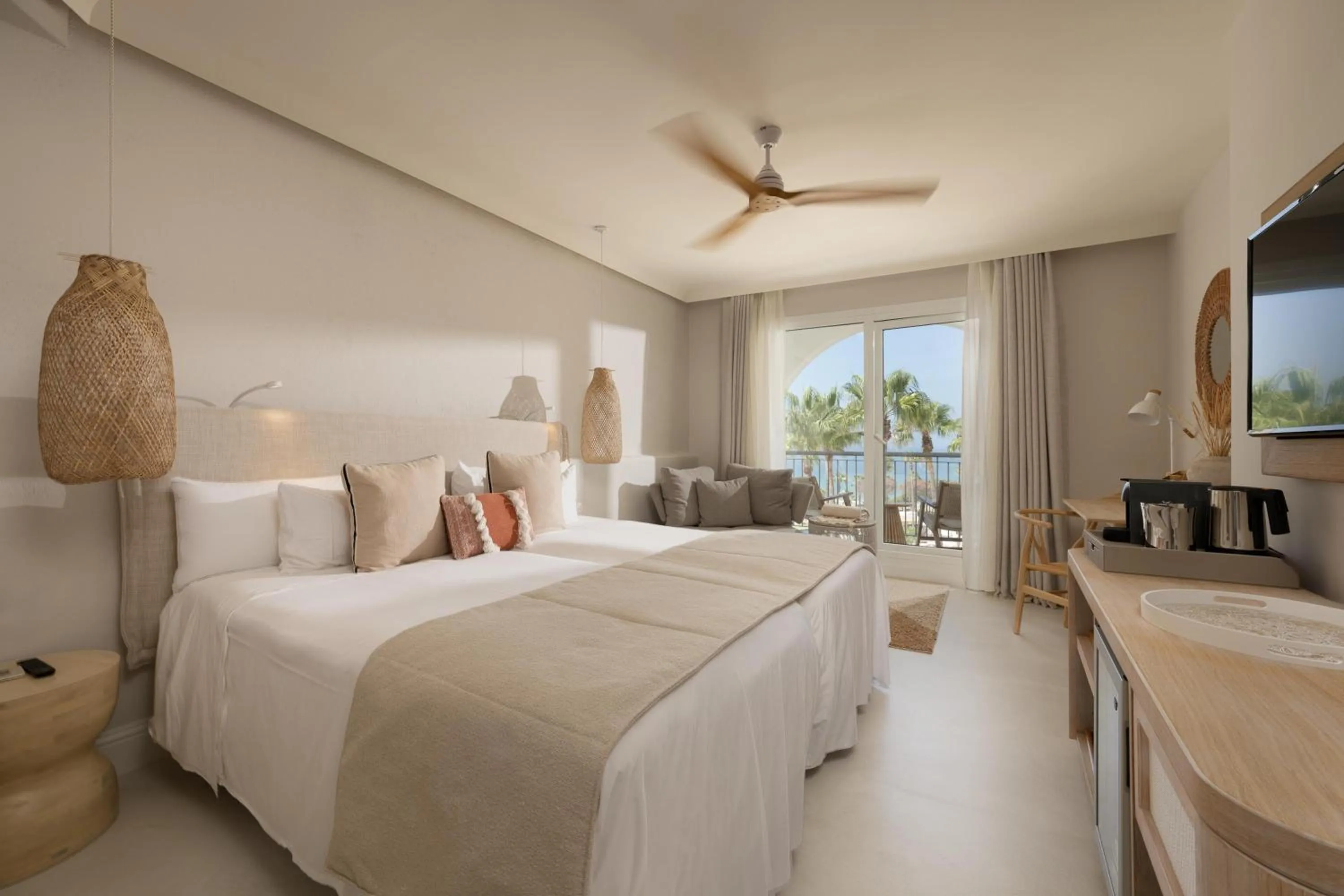 Photo of the whole room, Bed in DAIA Slow Beach Hotel Conil - Adults Only Recommended