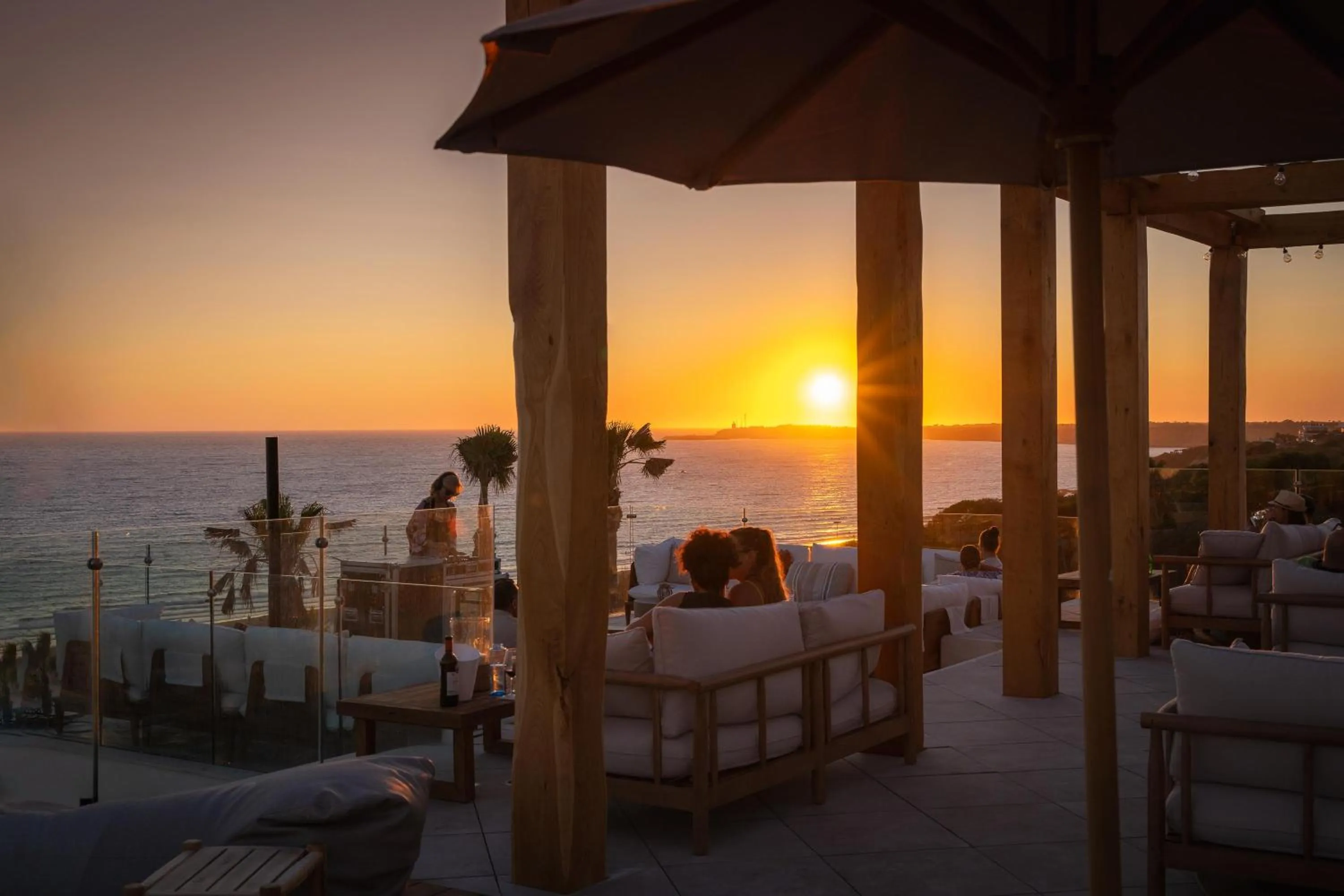 Balcony/Terrace in DAIA Slow Beach Hotel Conil - Adults Only Recommended