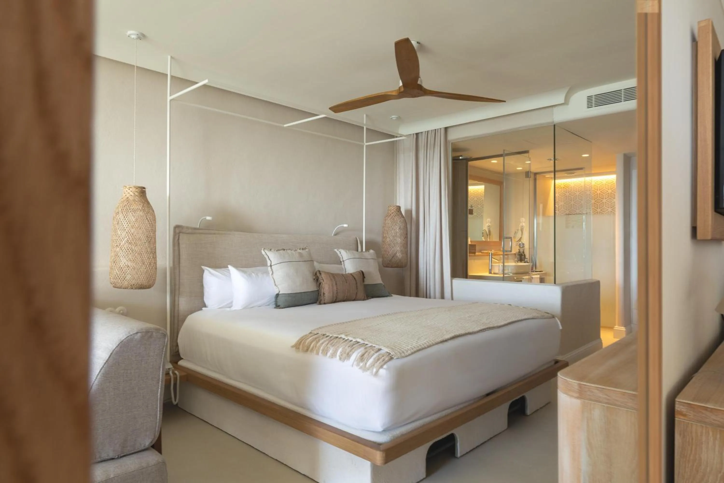 Photo of the whole room, Bed in DAIA Slow Beach Hotel Conil - Adults Only Recommended