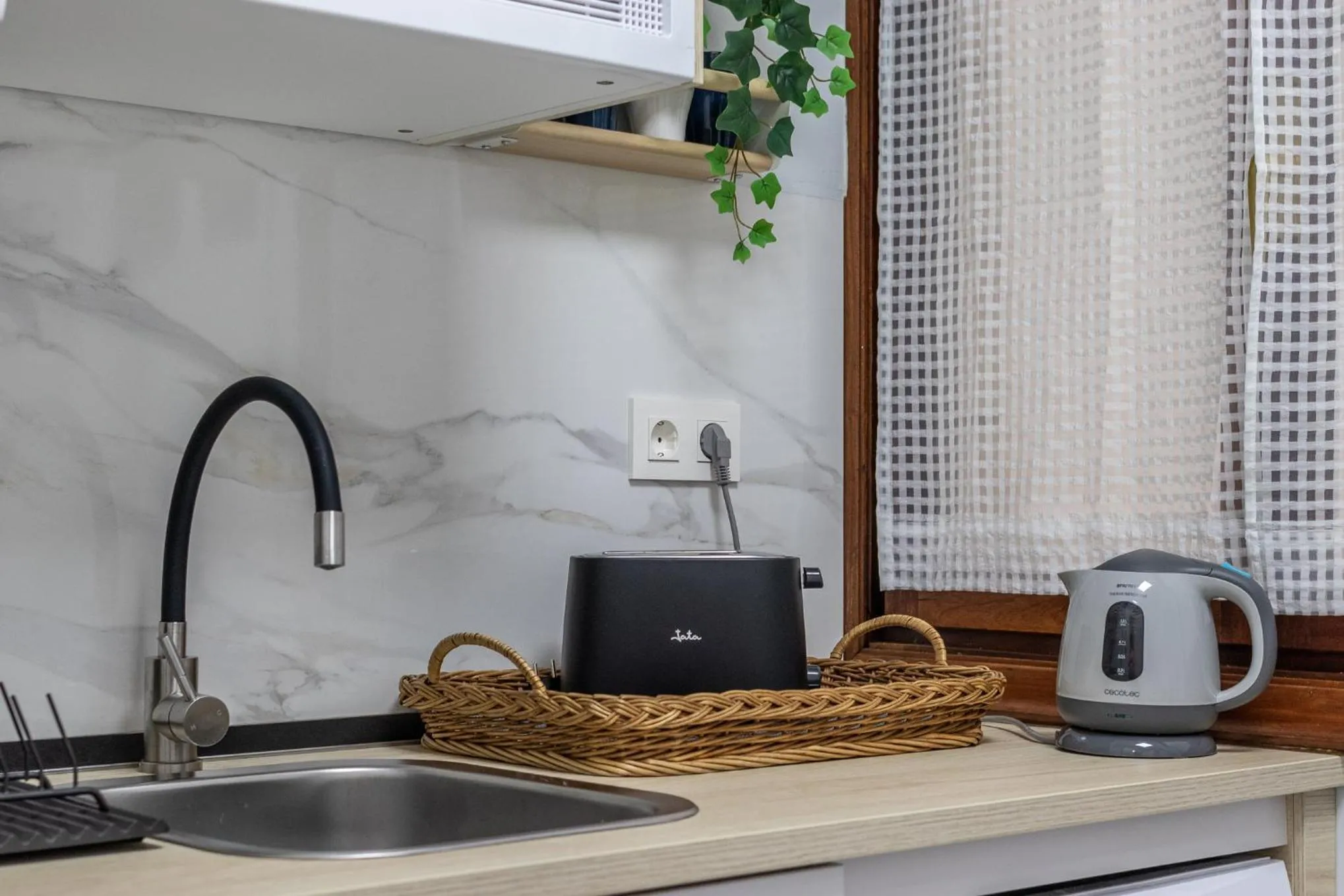 Kitchen or kitchenette in Confort y buena ubicación - Bilbao centro