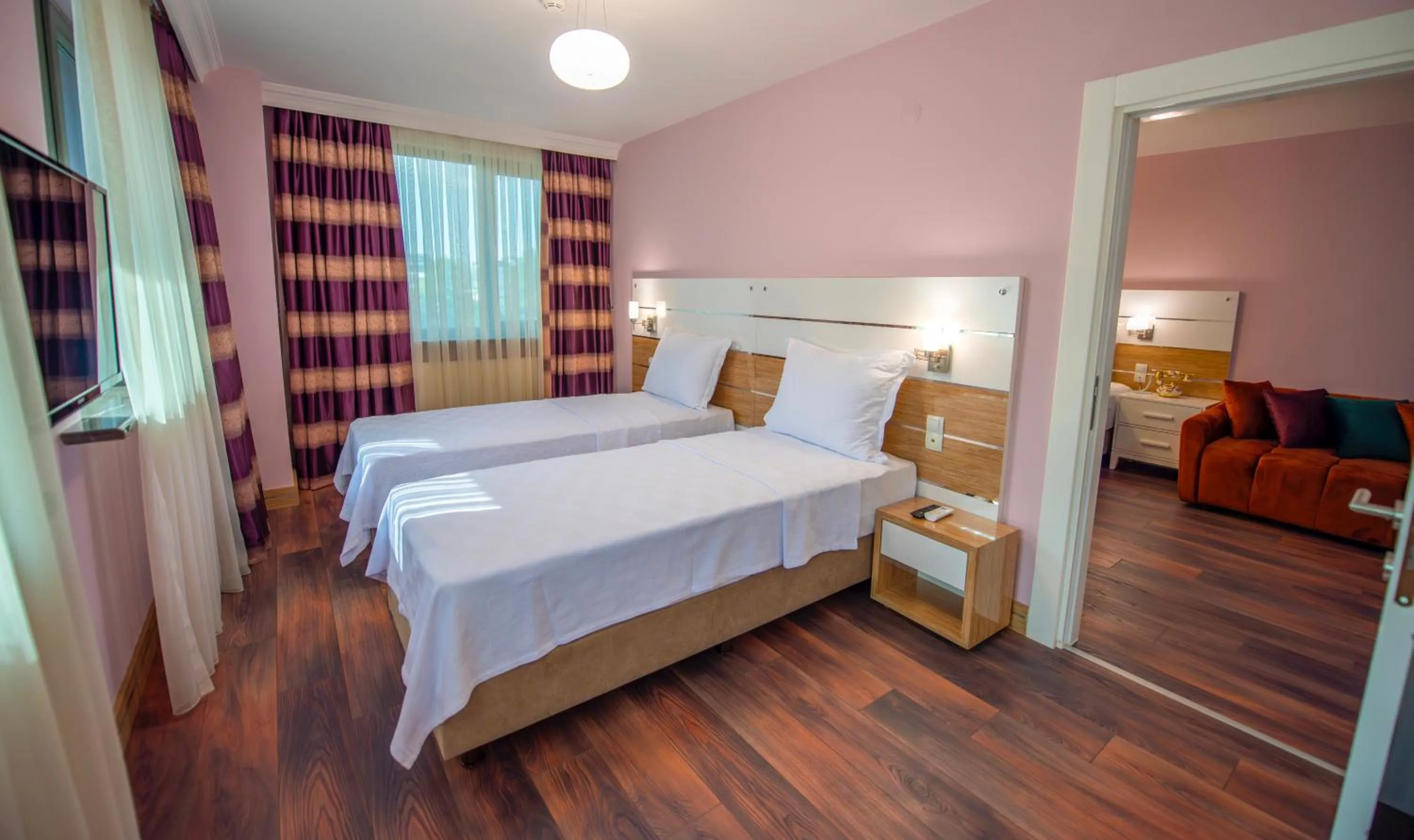 Bed in TOK EPİK HOTEL