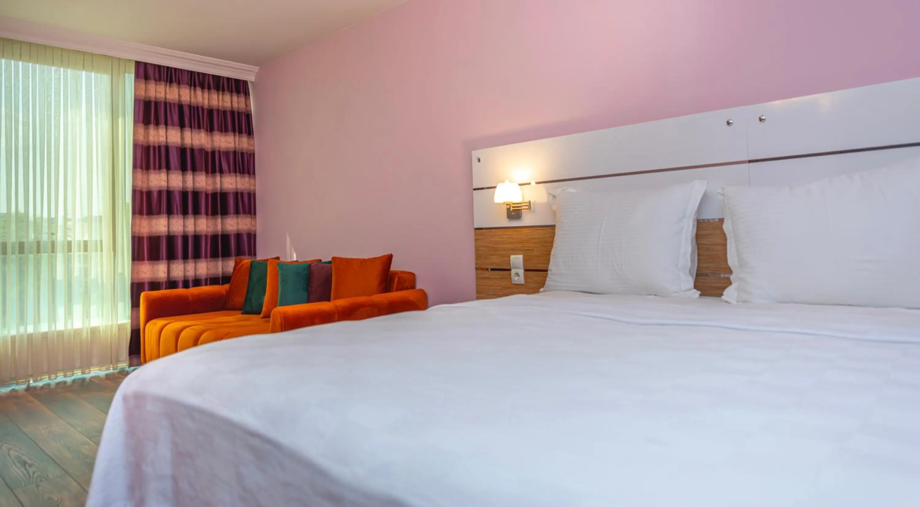 Bed in TOK EPİK HOTEL