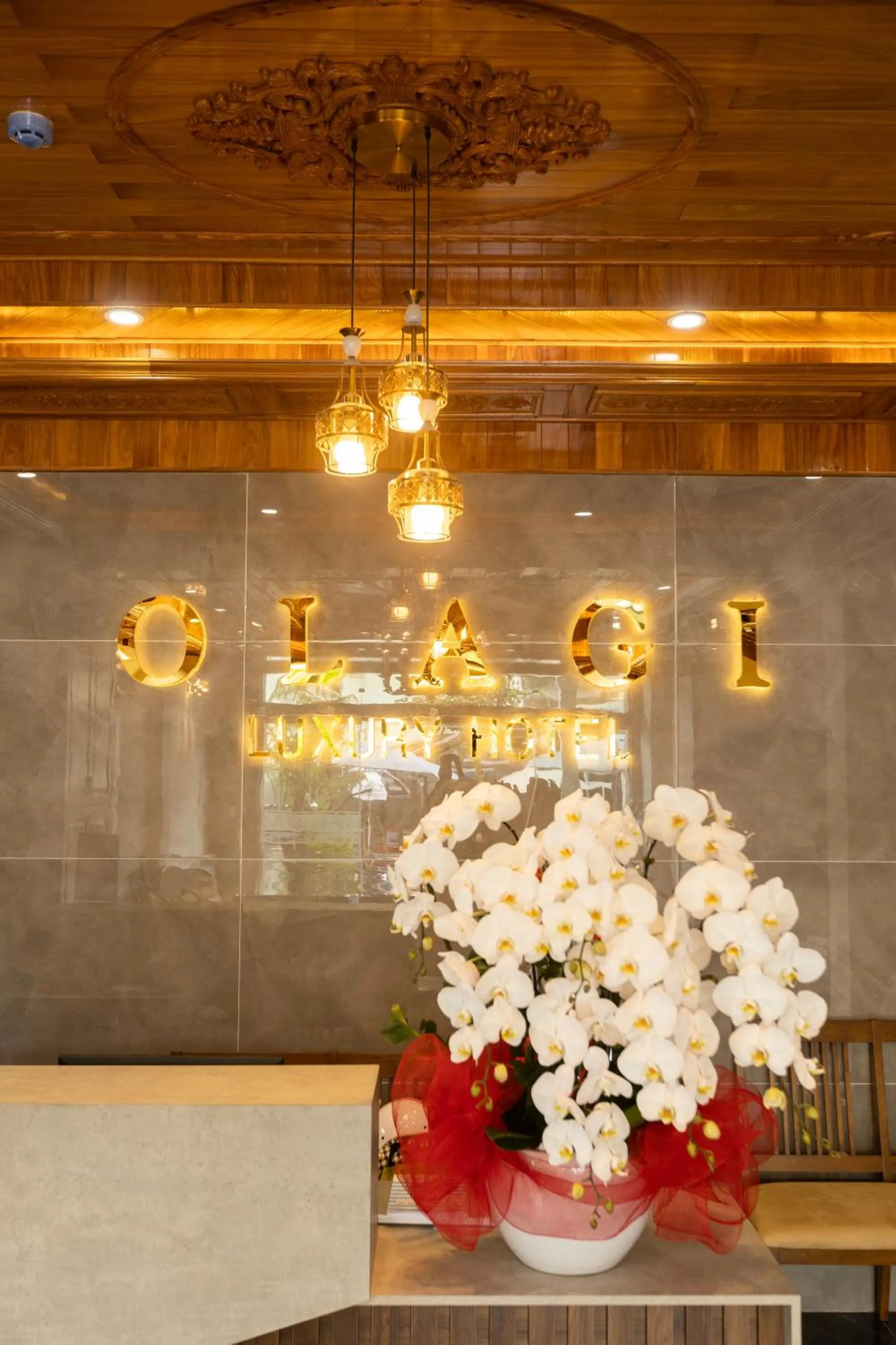 Lobby or reception in OLAGI HOTEL