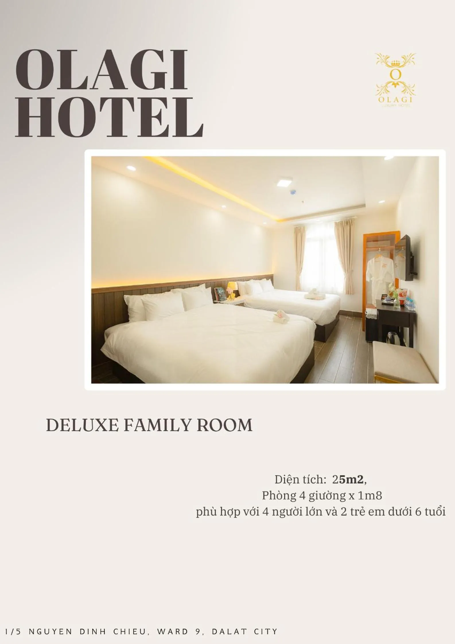 Bedroom in OLAGI HOTEL