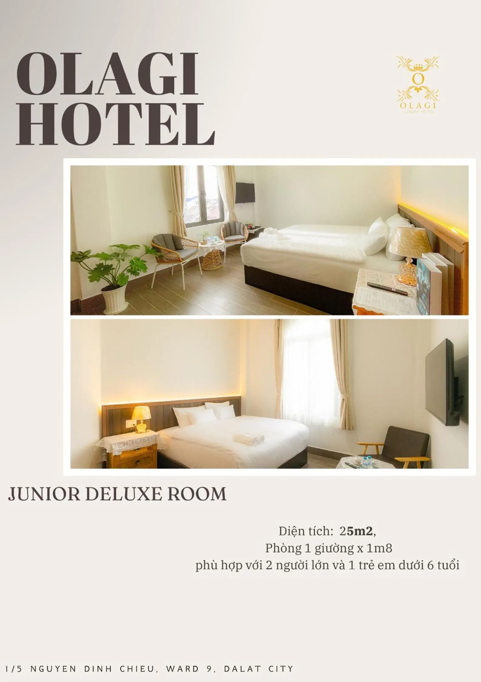 Bedroom in OLAGI HOTEL