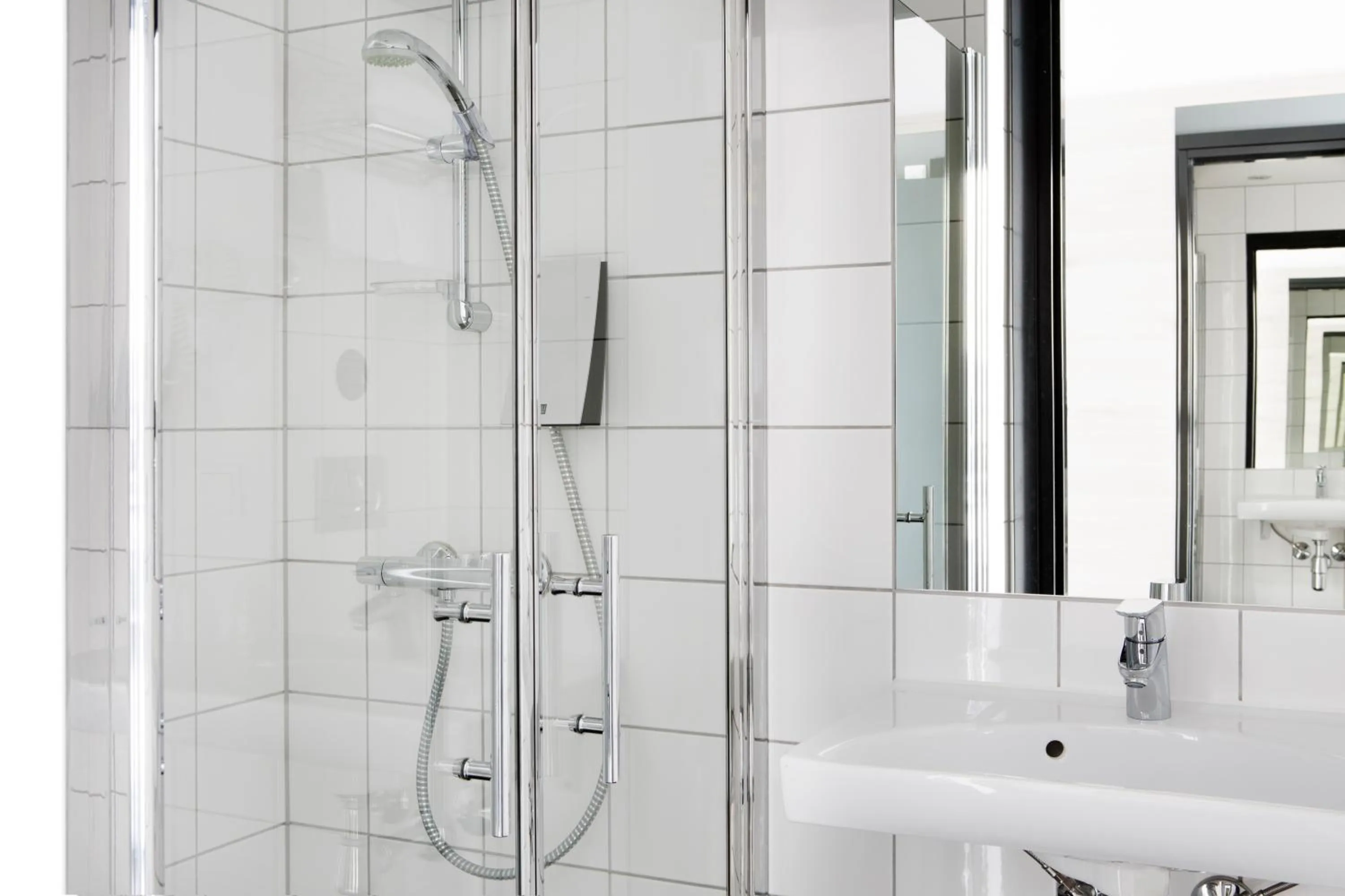 Shower in Comfort Hotel Xpress Tromsø