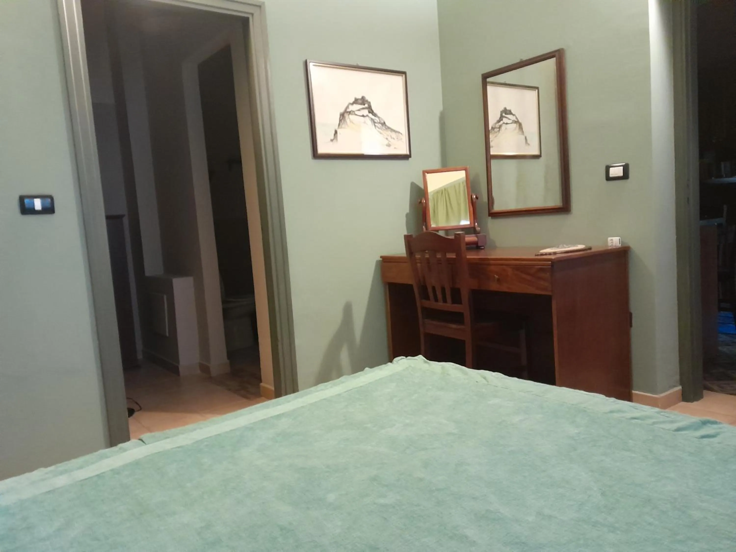 Bedroom, Bed in Casa Castelli Holiday Apartment