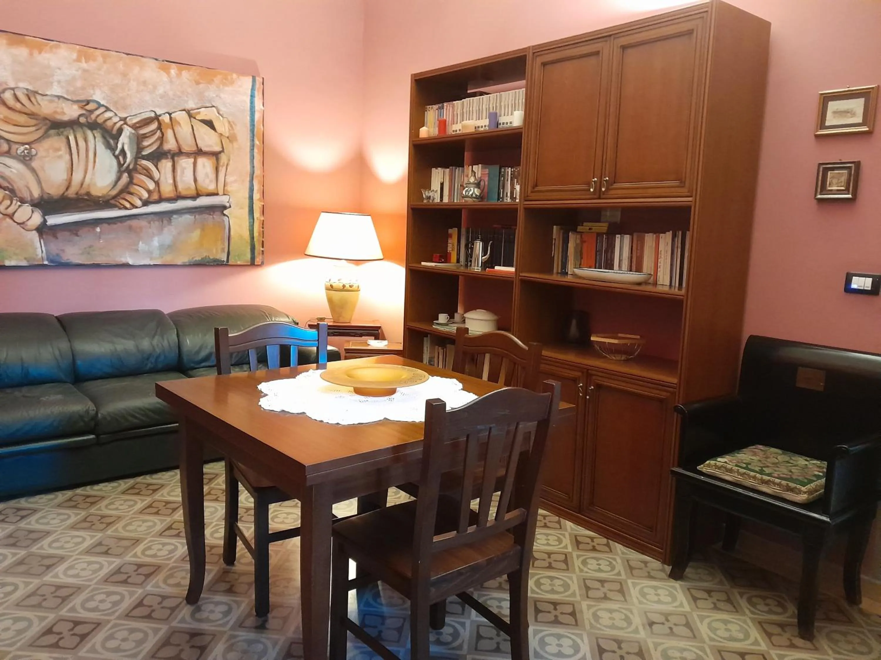 Communal lounge/ TV room in Casa Castelli Holiday Apartment