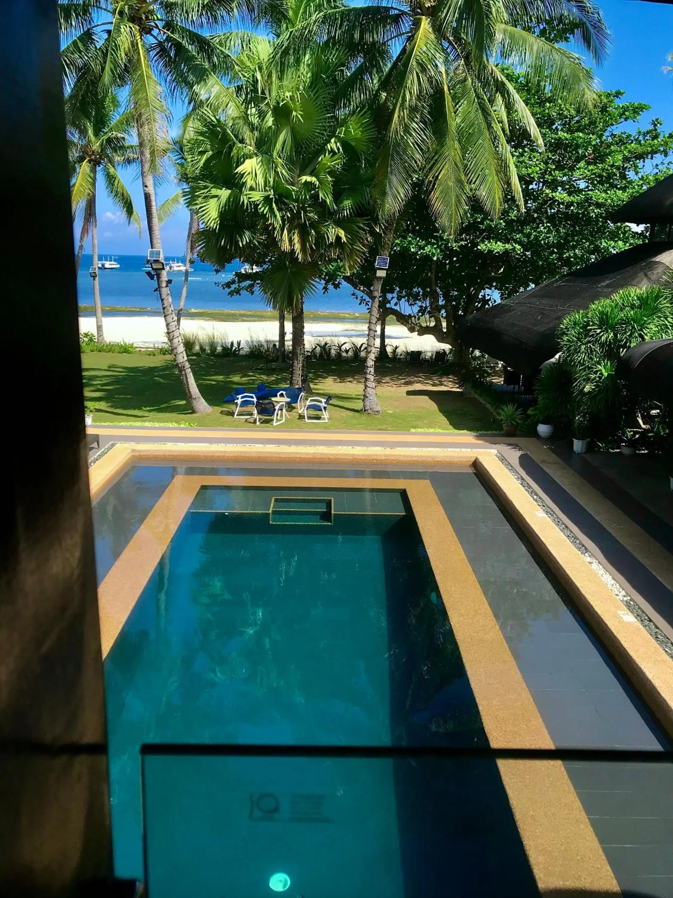 Swimming pool in The Ananyana Beach Resort by SMS Hospitality