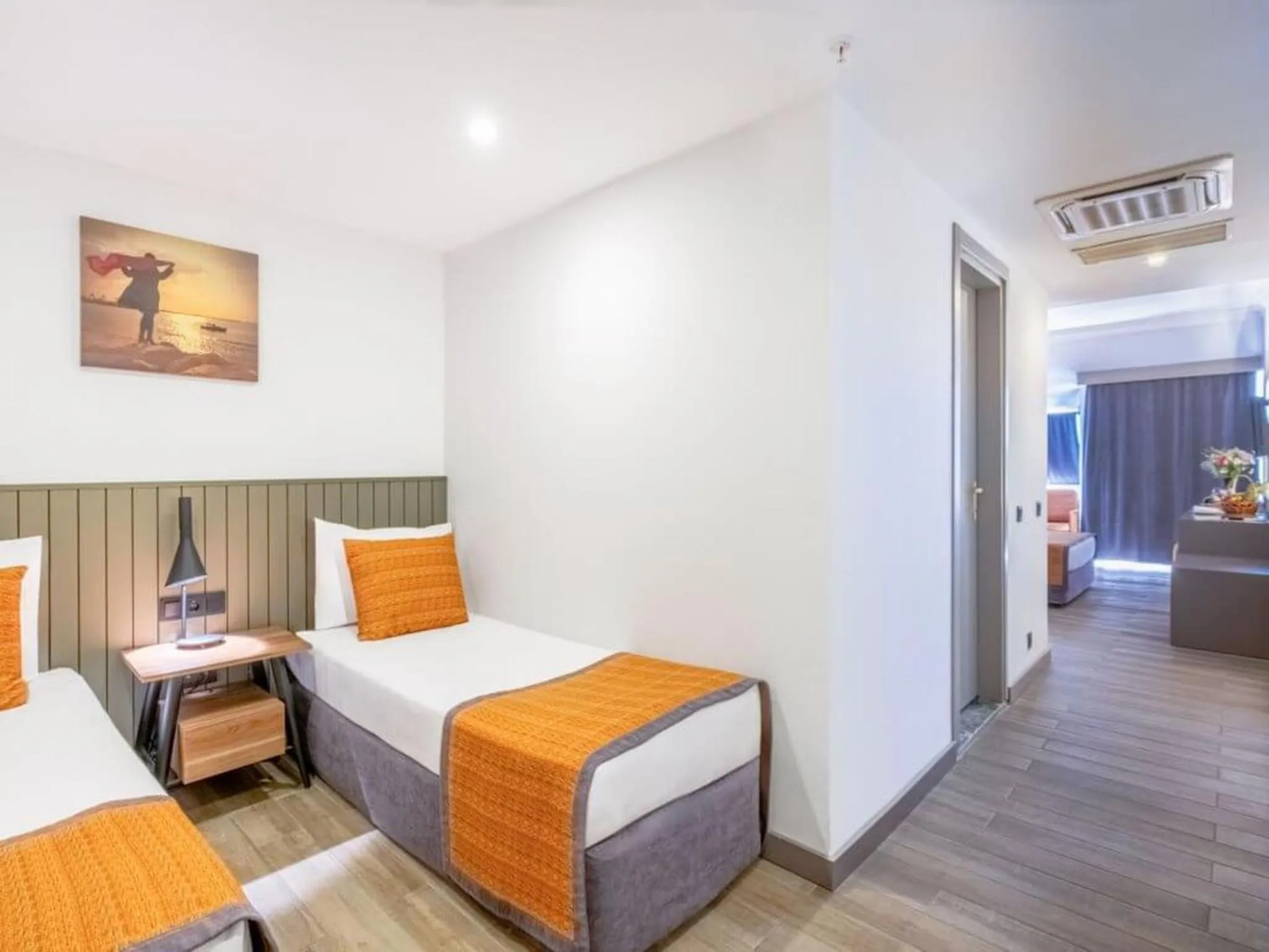 Bed in Queen's Park Resort Göynük