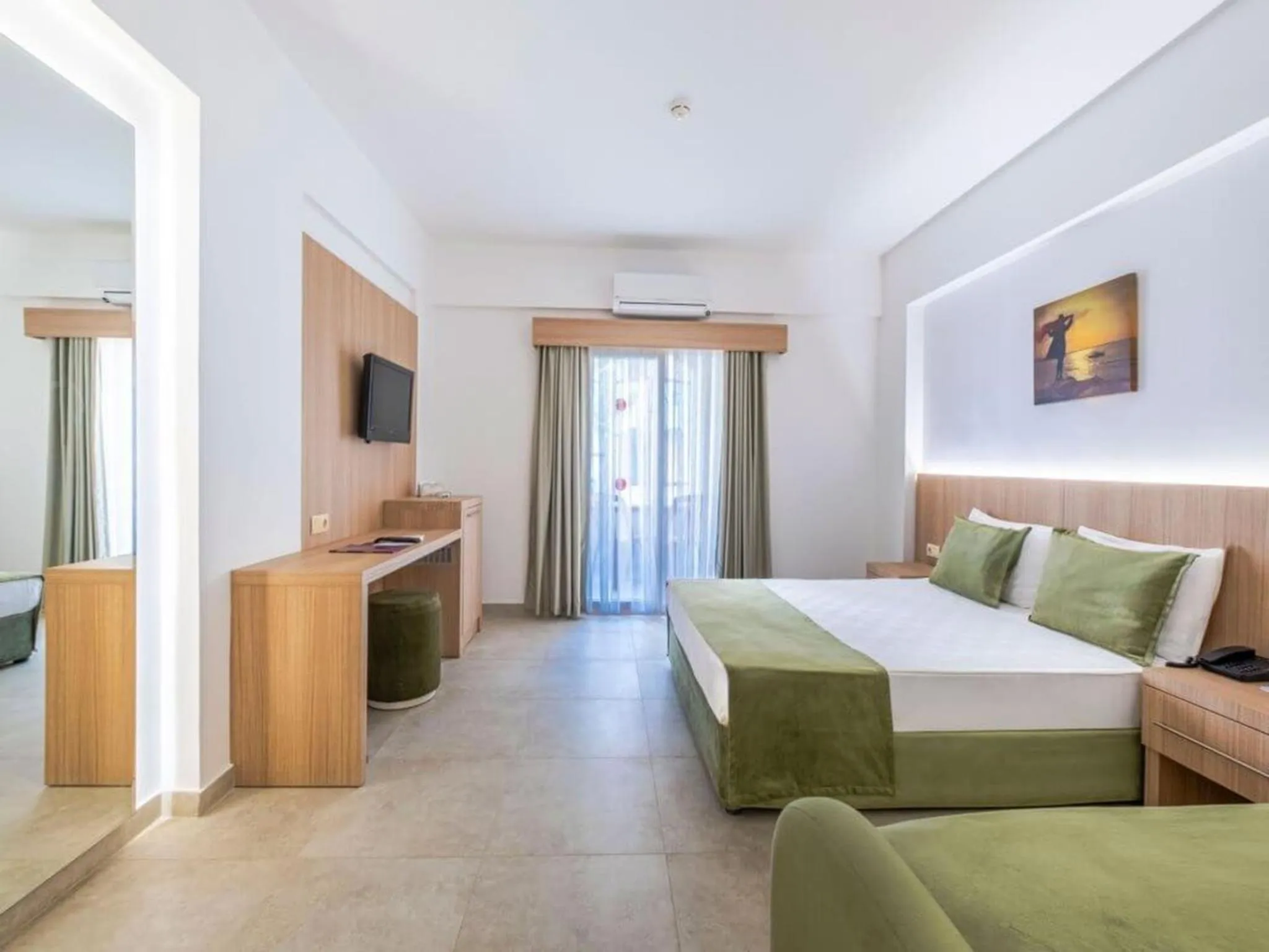 Bed in Queen's Park Resort Göynük