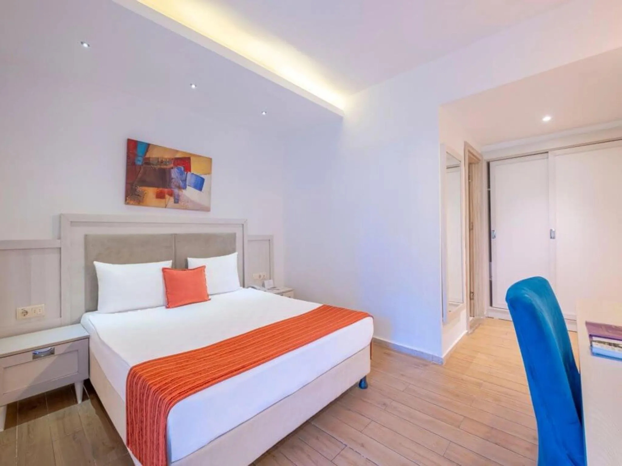 Bed in Queen's Park Resort Göynük