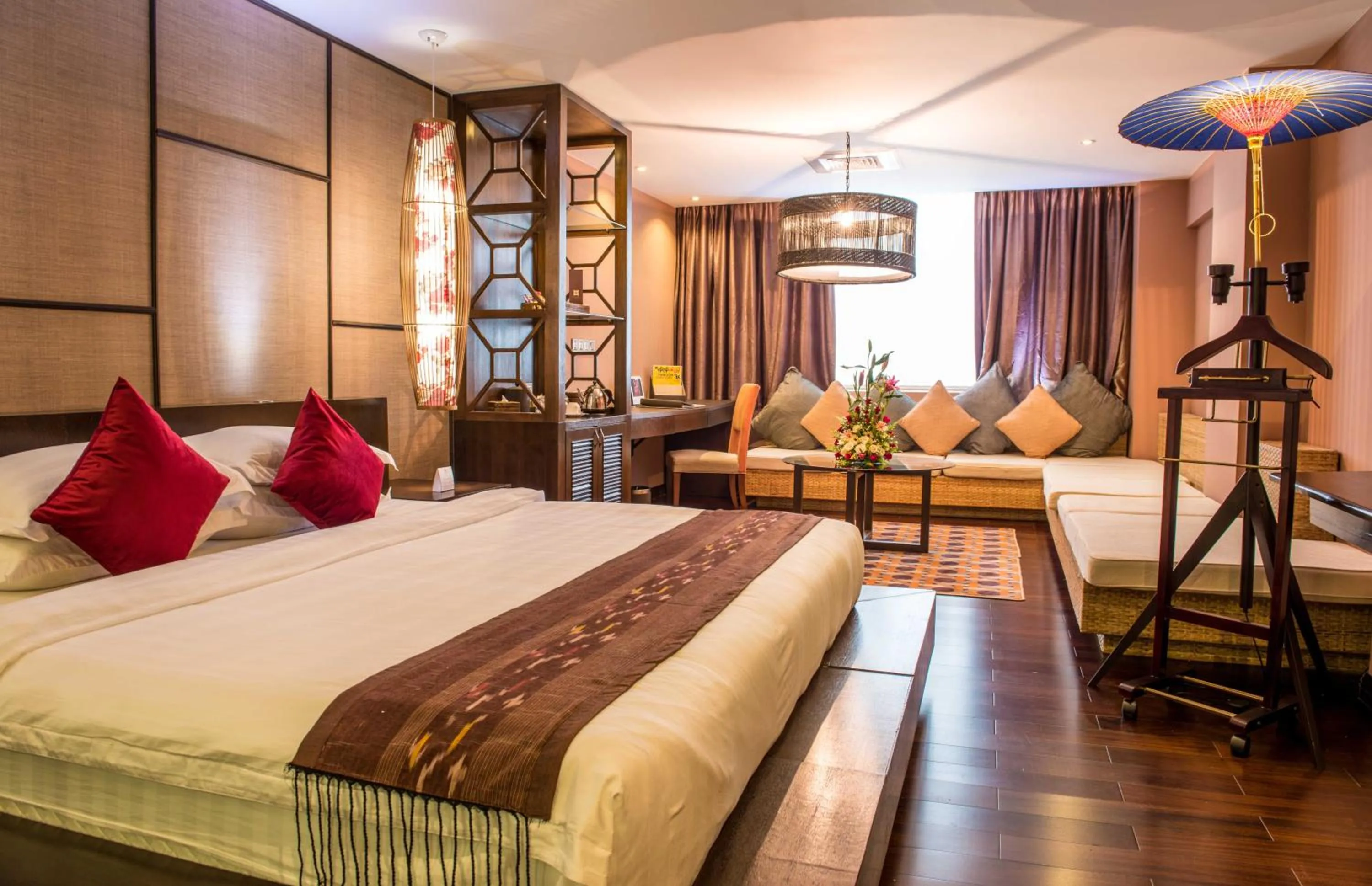 Photo of the whole room in Rose Garden Hotel