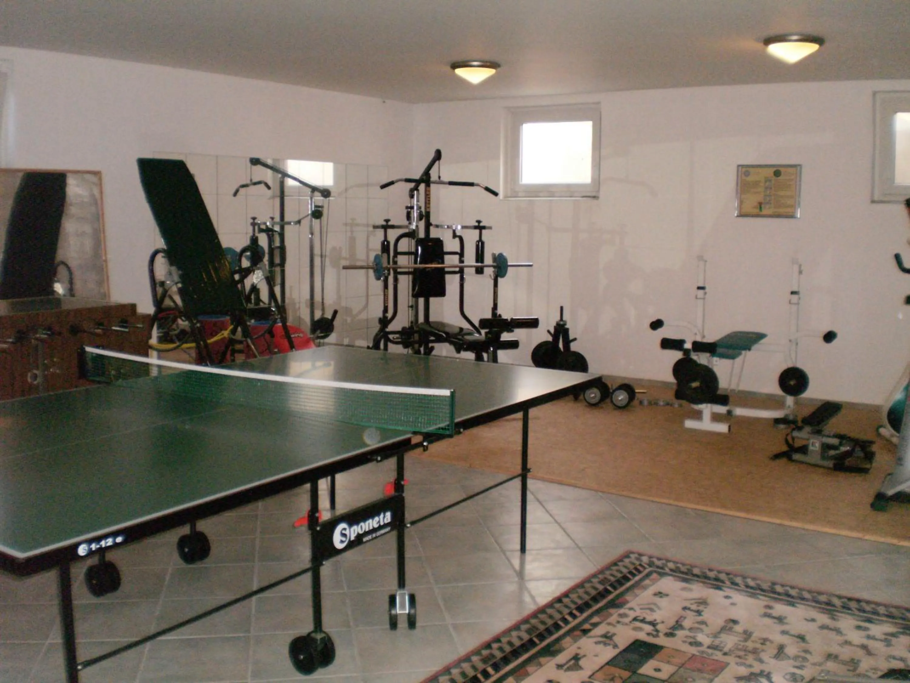 Fitness centre/facilities in Hotel Heidetraum