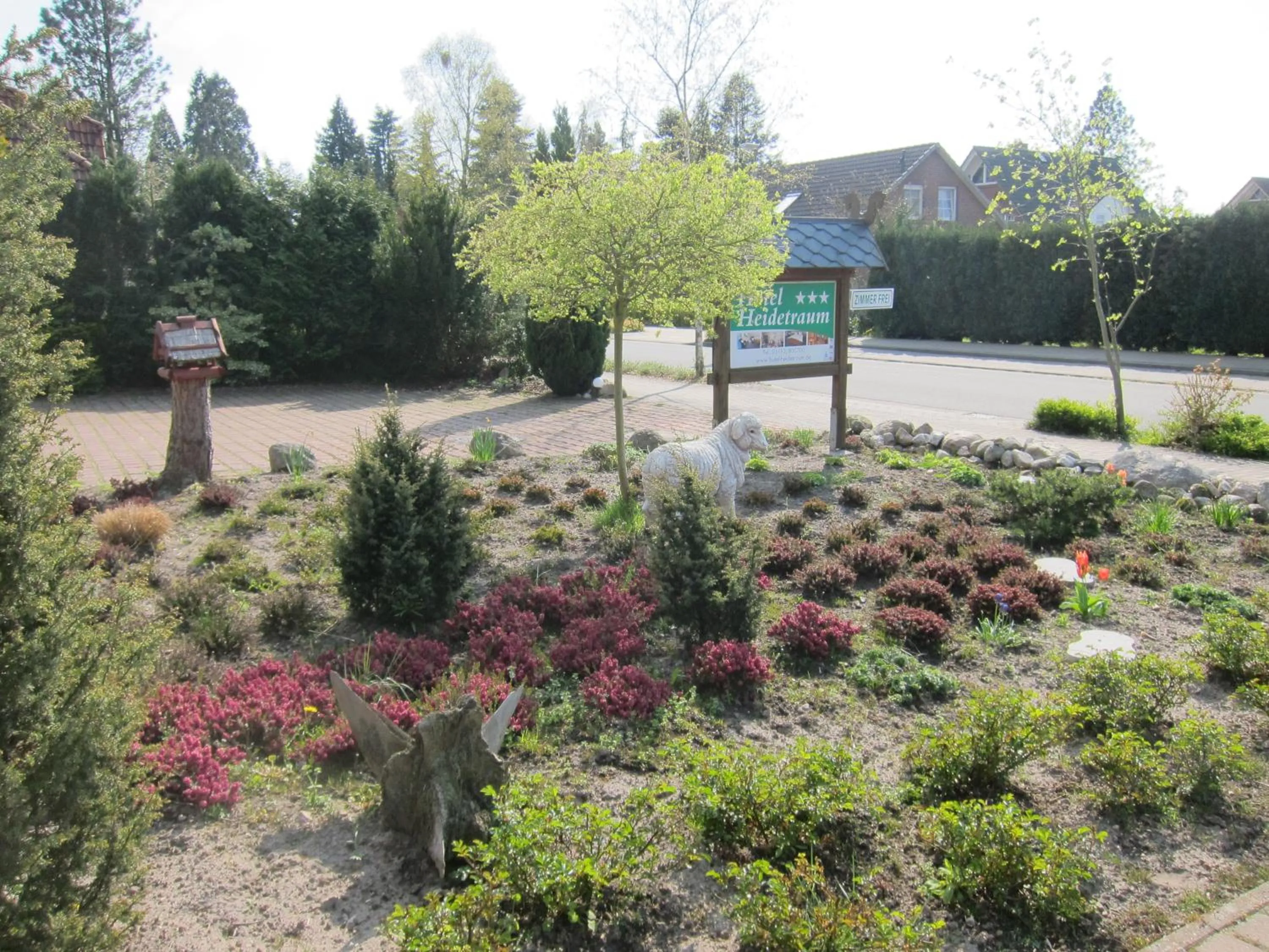 Garden in Hotel Heidetraum