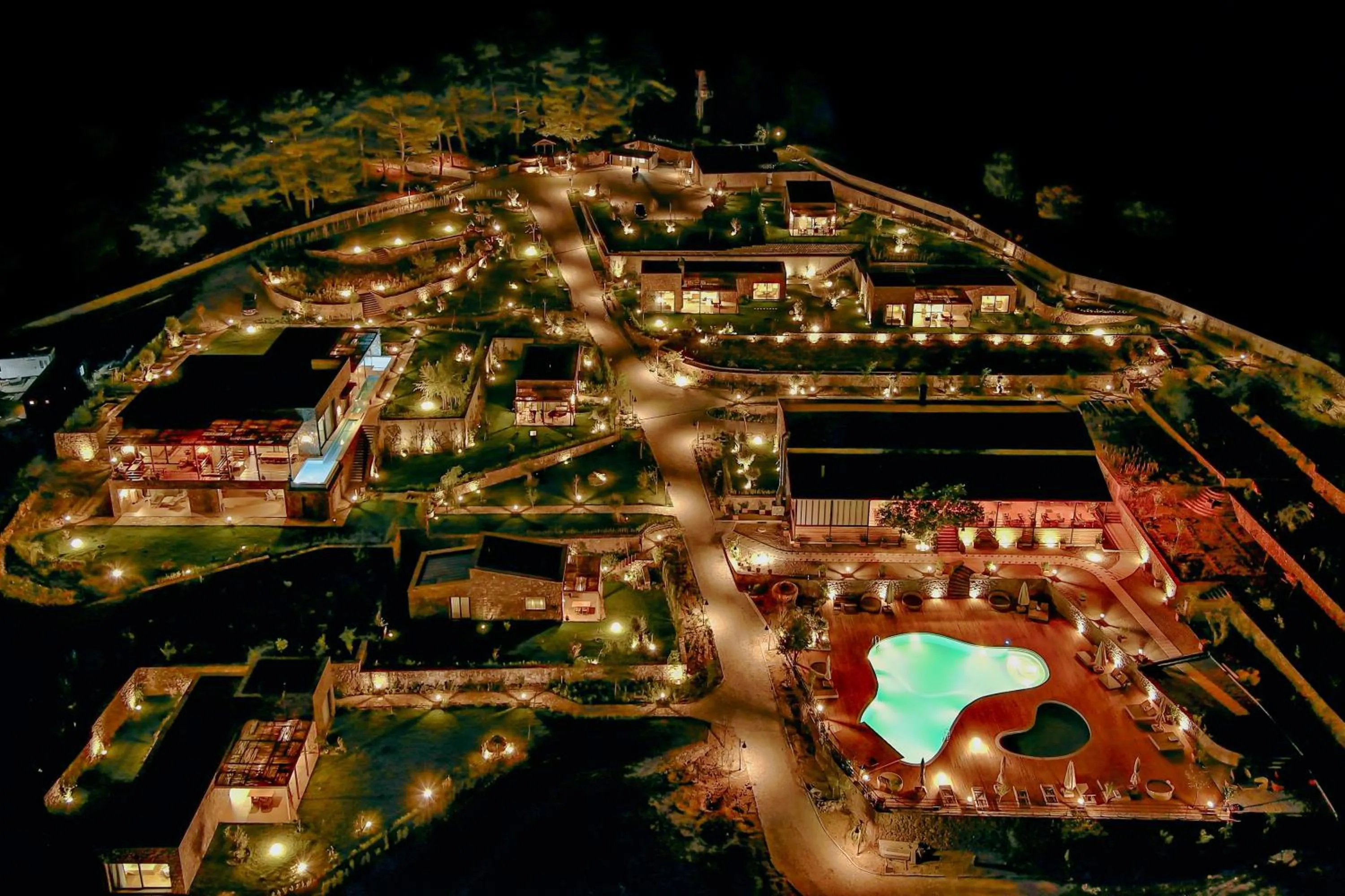 Night in Cabras Kazdağları