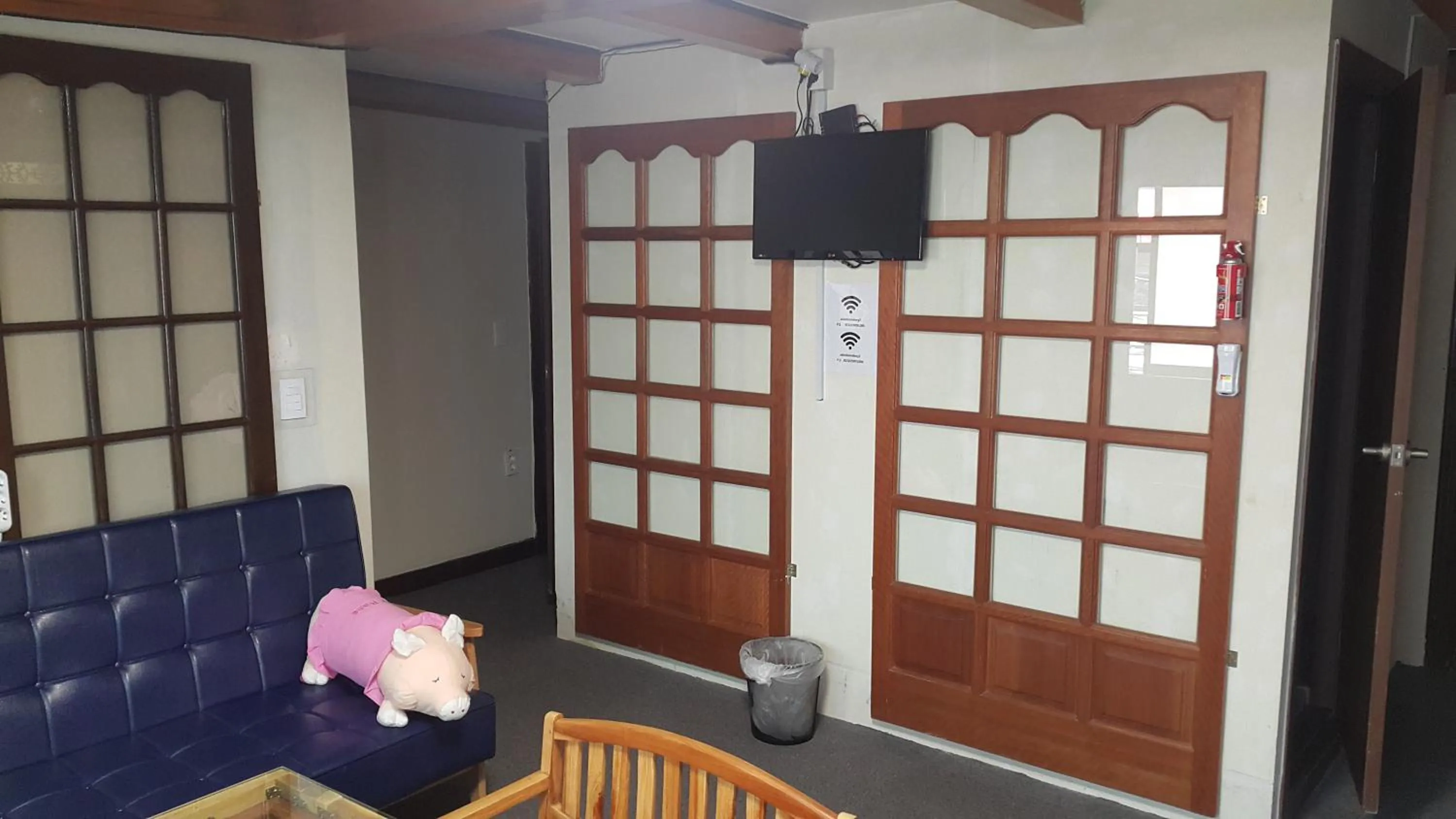 Living room in Able Guesthouse Hongdae