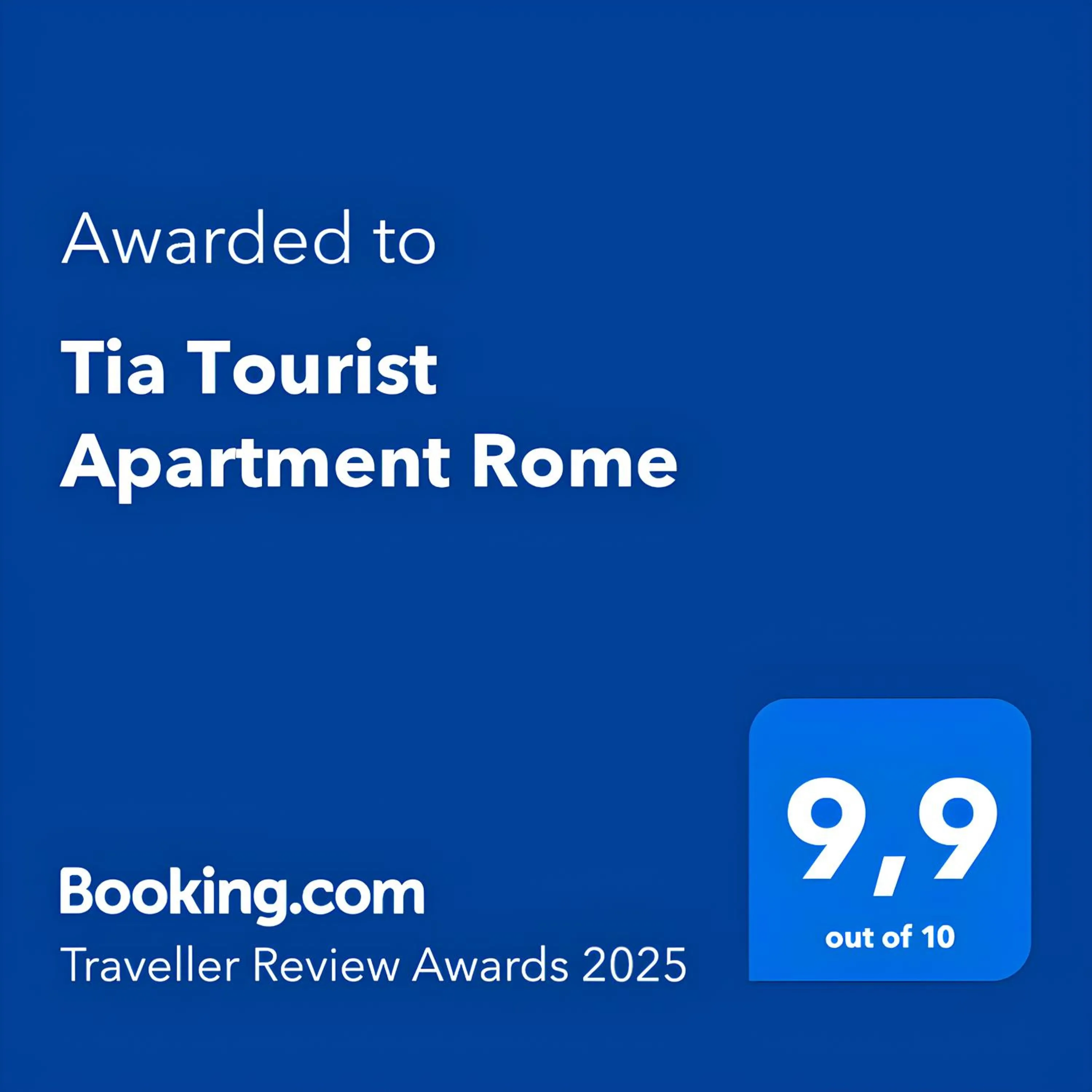Logo/Certificate/Sign in Tia Tourist Apartment Rome
