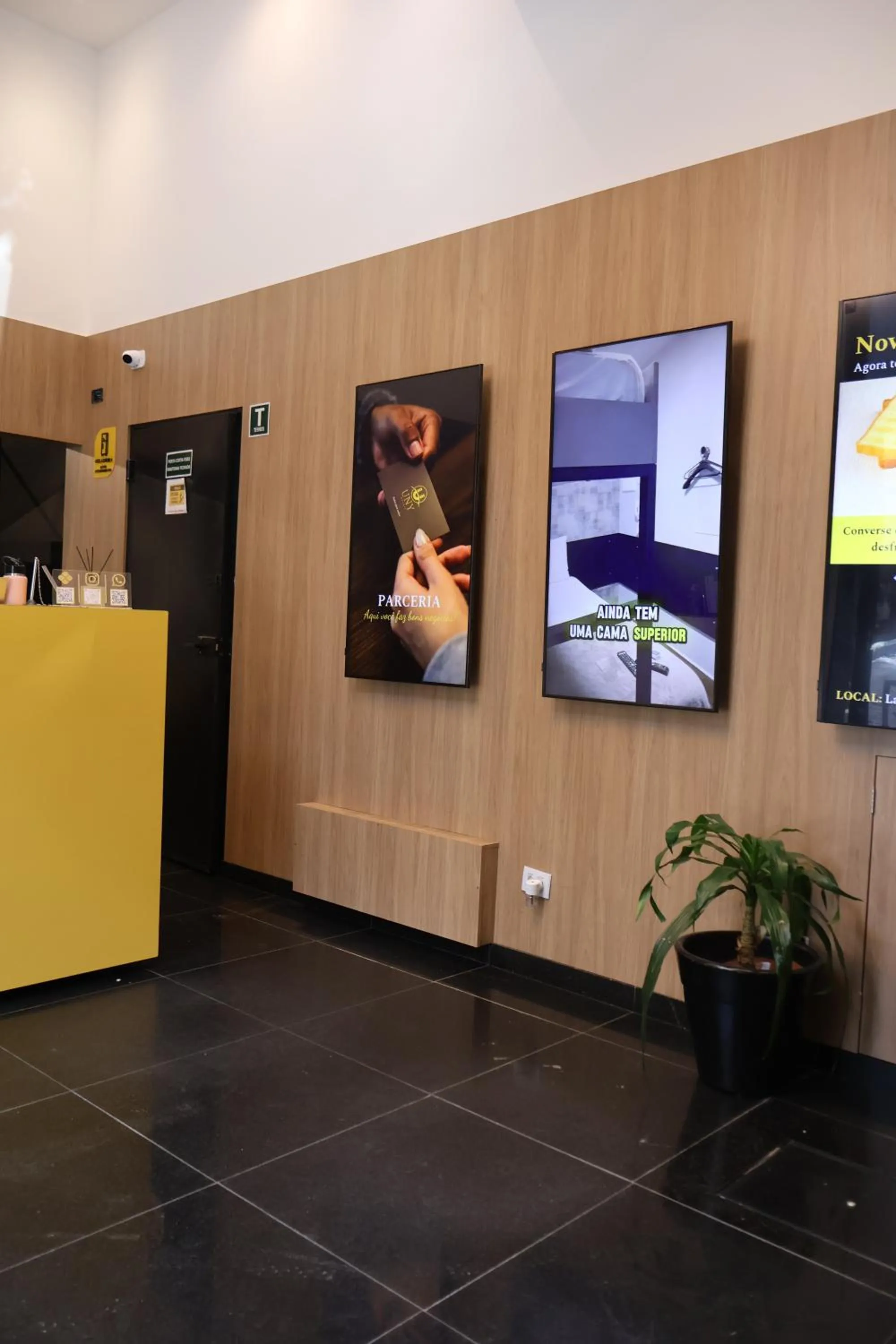 Lobby or reception in Uny Hotéis Brás
