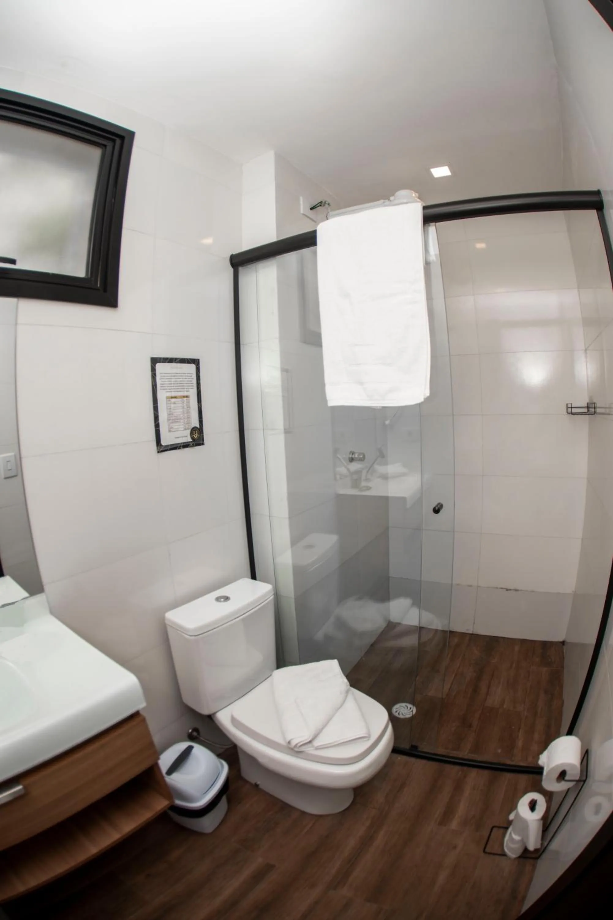 Bathroom in Uny Hotéis Brás