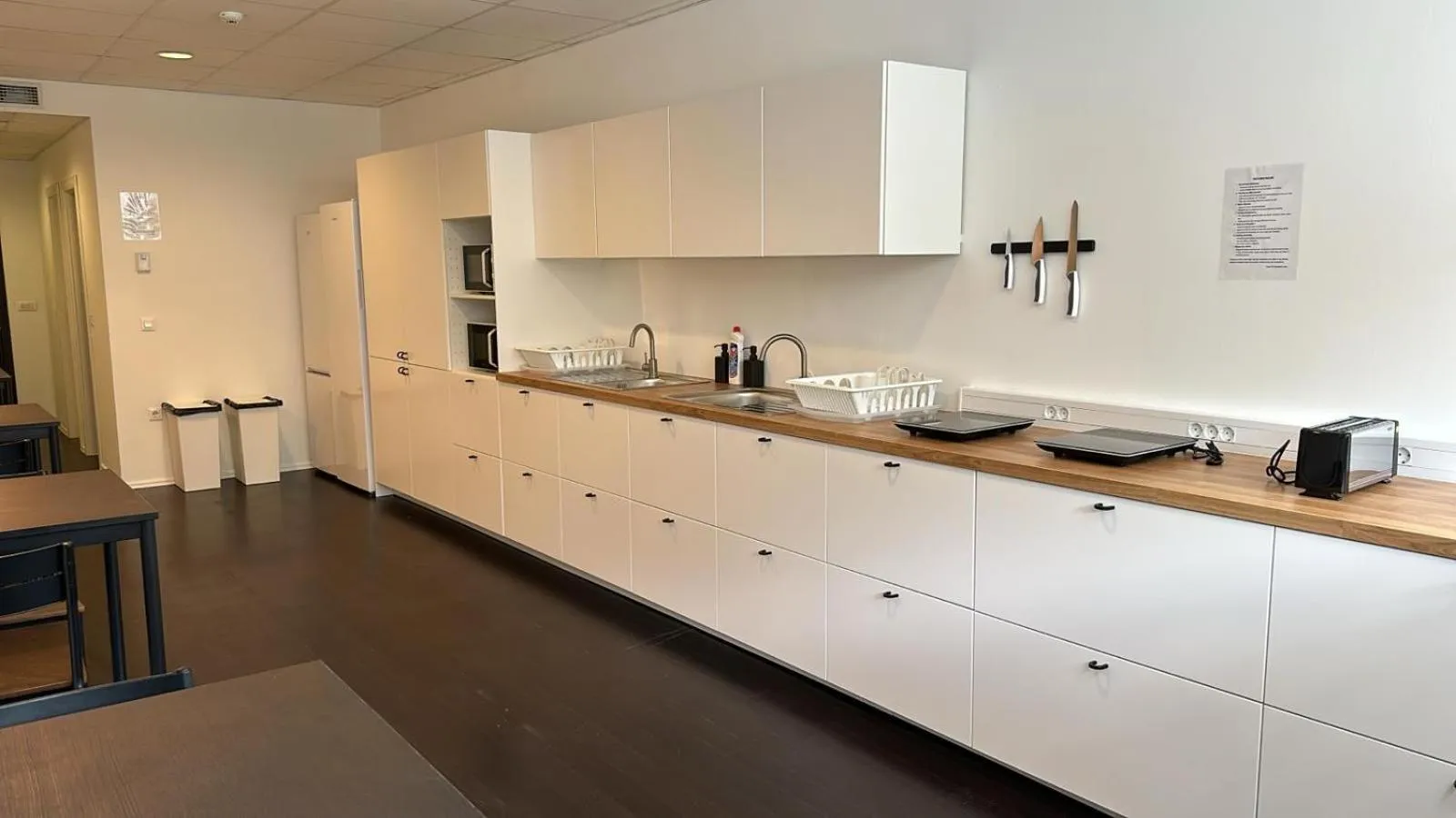 Kitchen or kitchenette in Design Hostel 101 Dalmatinac