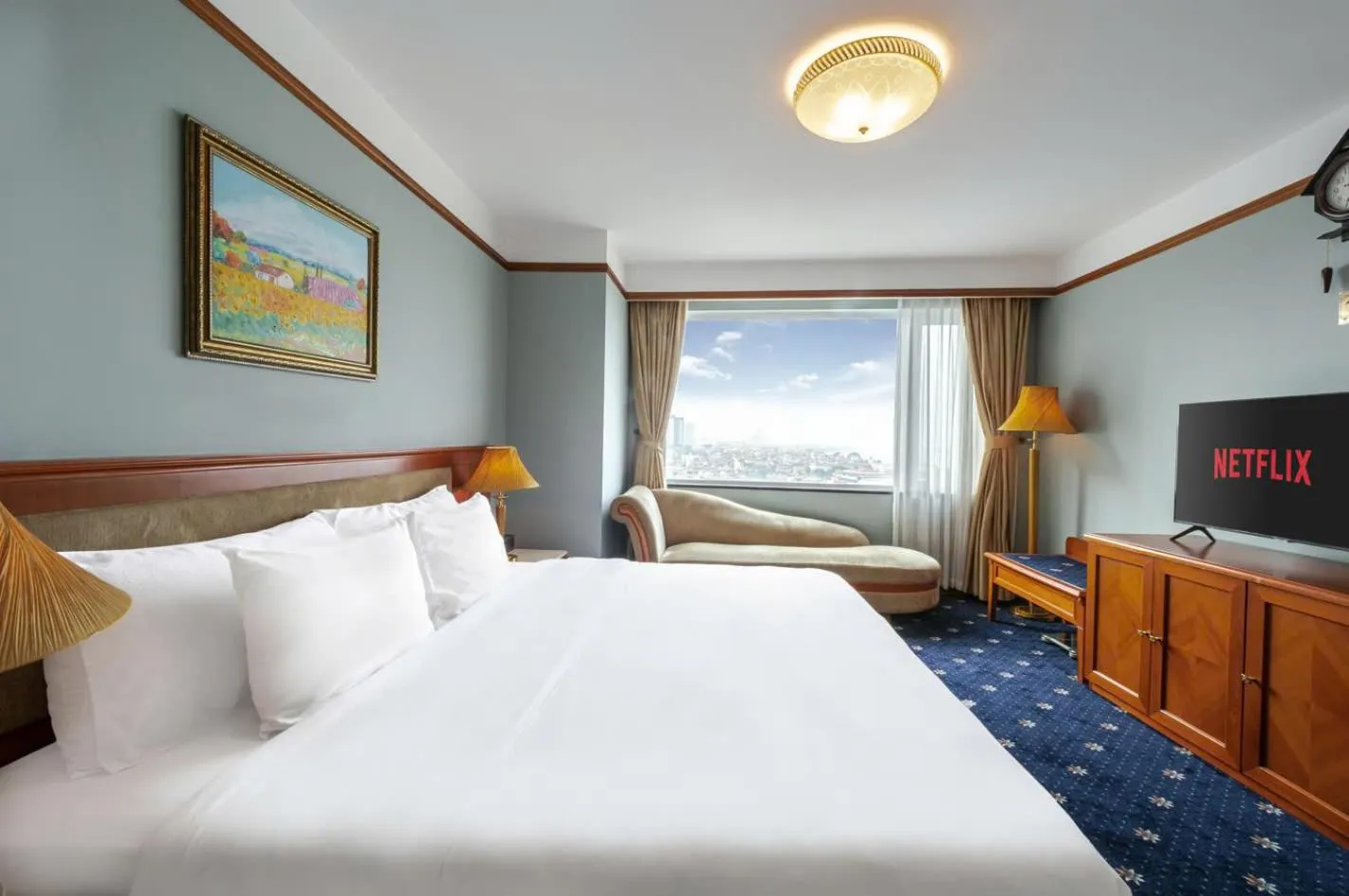 Bed in A25 Luxury Hotel