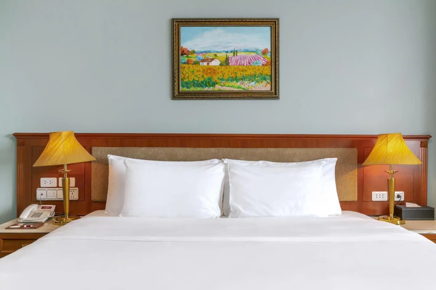 Bed in A25 Luxury Hotel