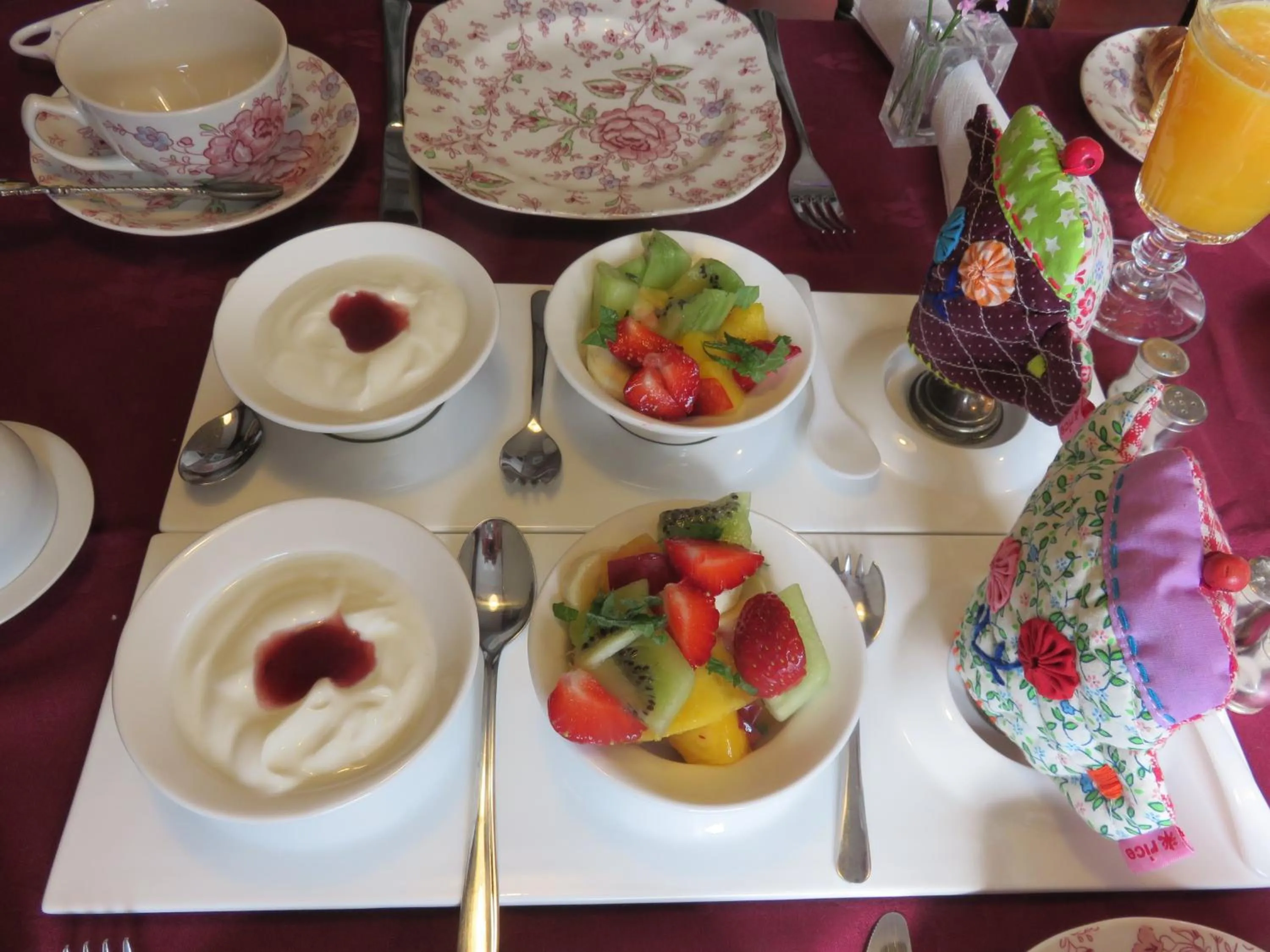 Continental breakfast in Finisterre