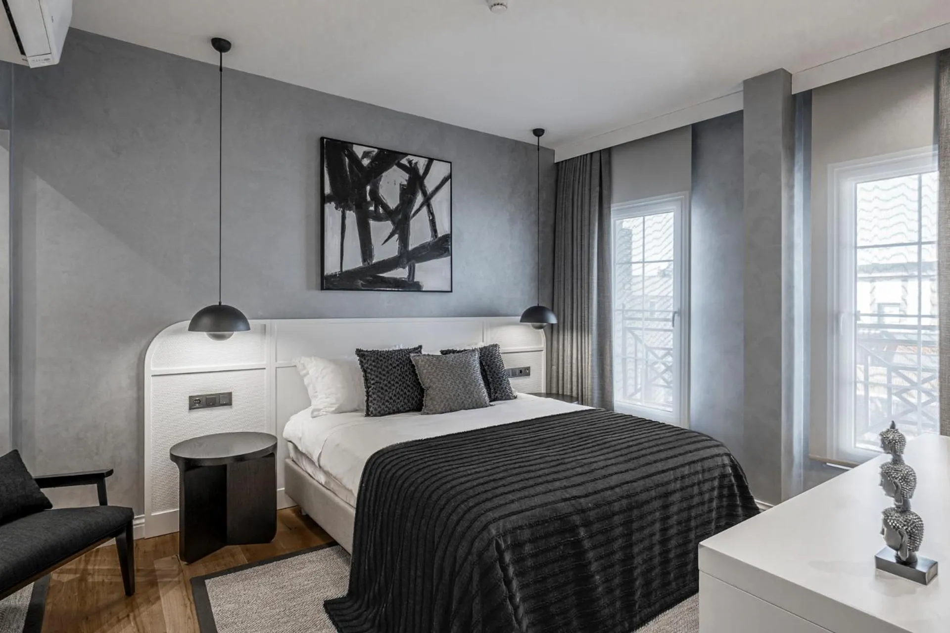 Bed in Ena Boutique Hotel & Residences