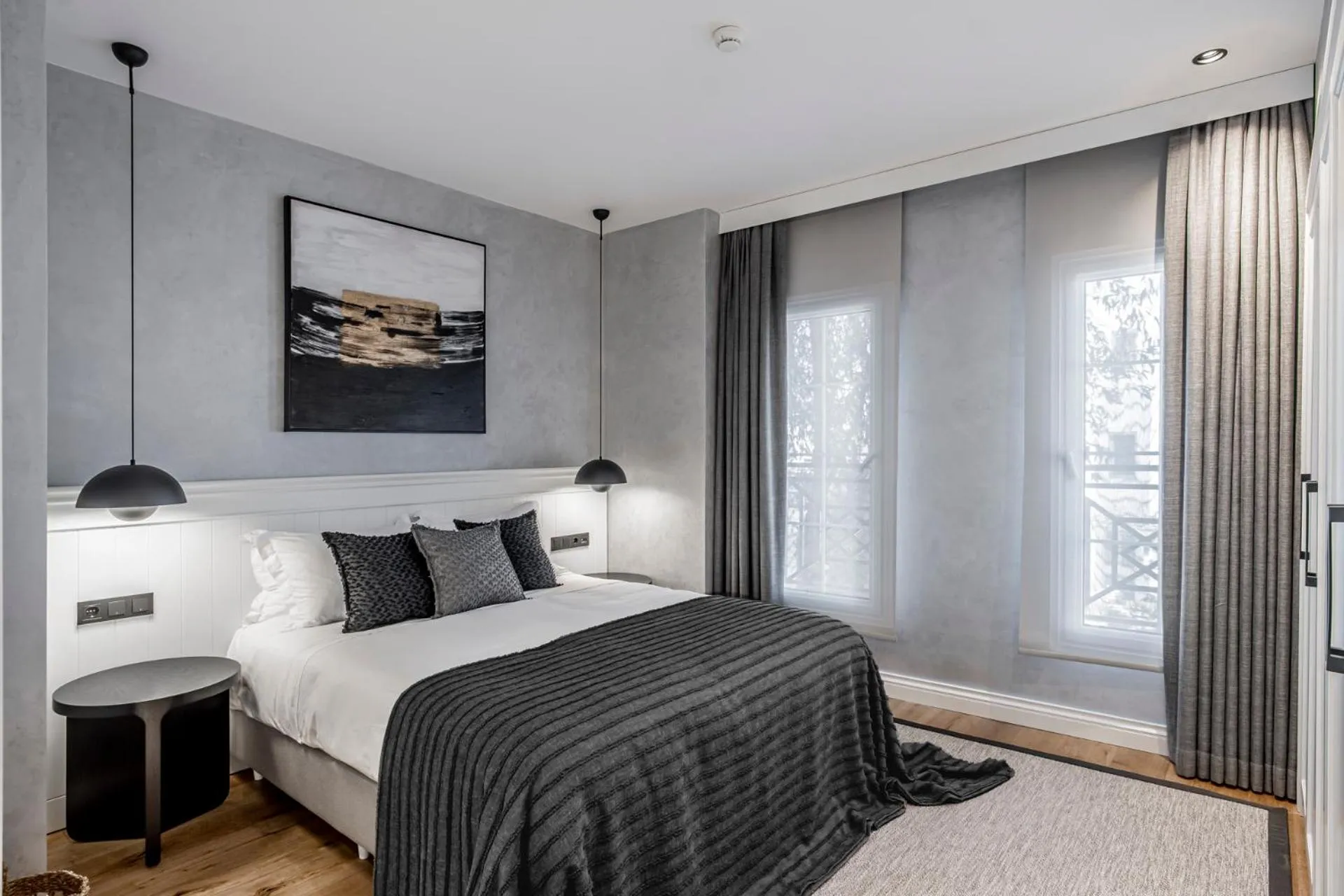 Bed in Ena Boutique Hotel & Residences