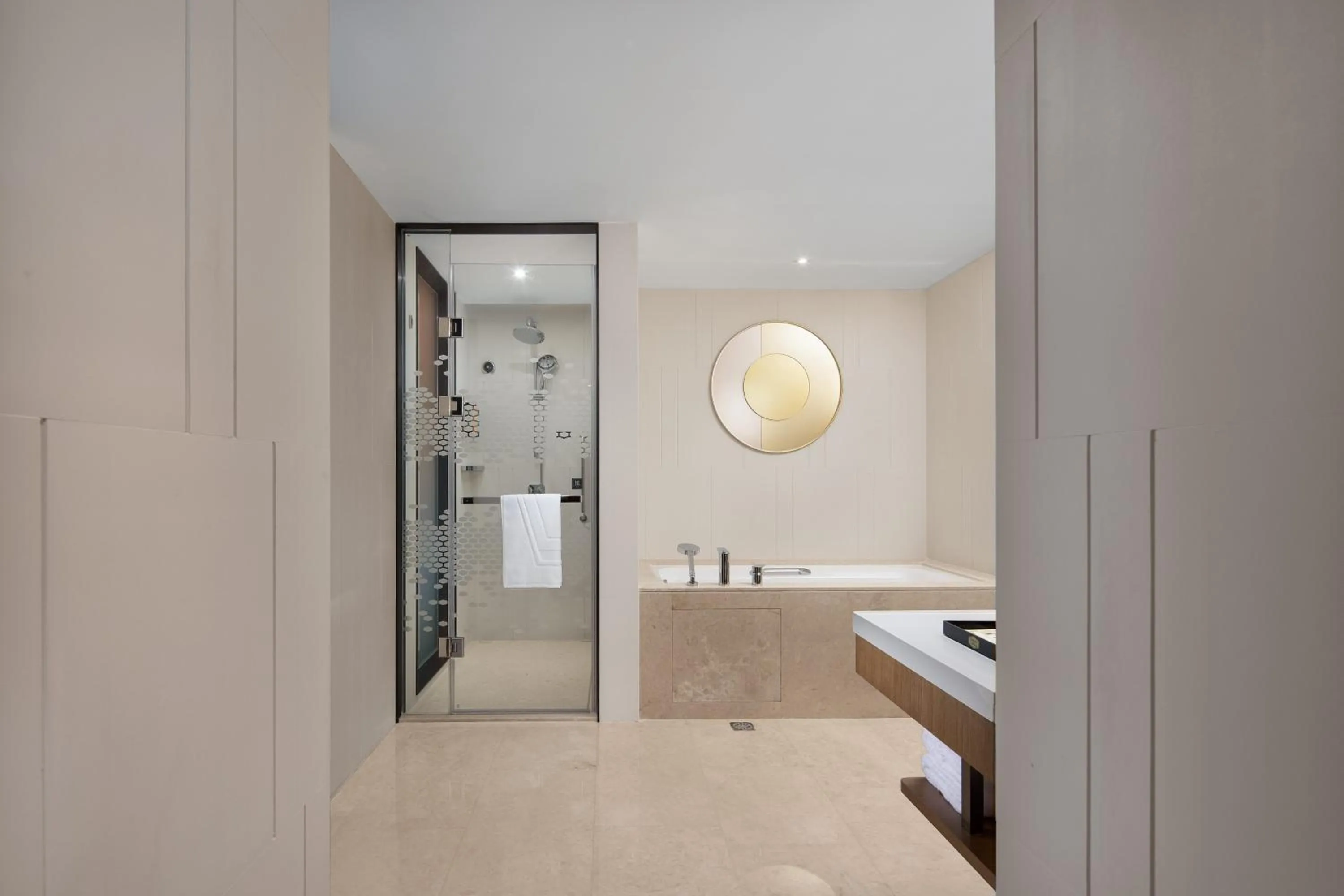 Bathroom in Hampton by Hilton Guangzhou Luoxi