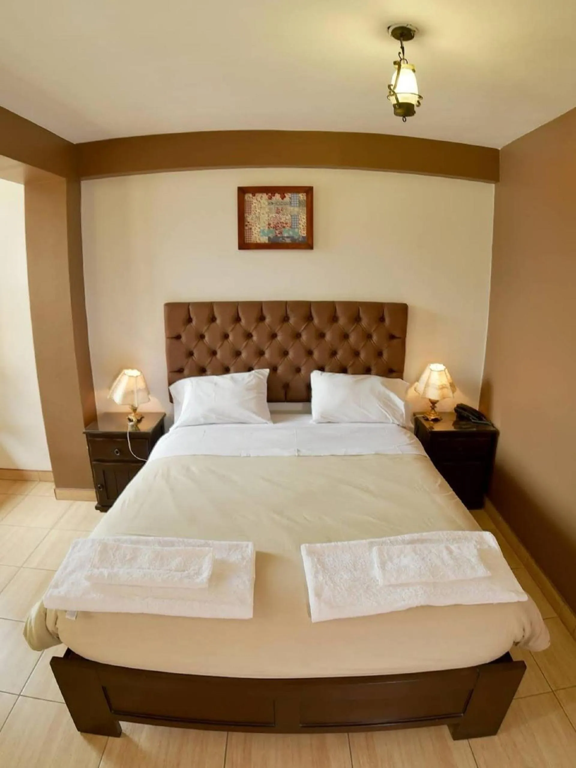 Bed in Hotel de Turistas Huaraz