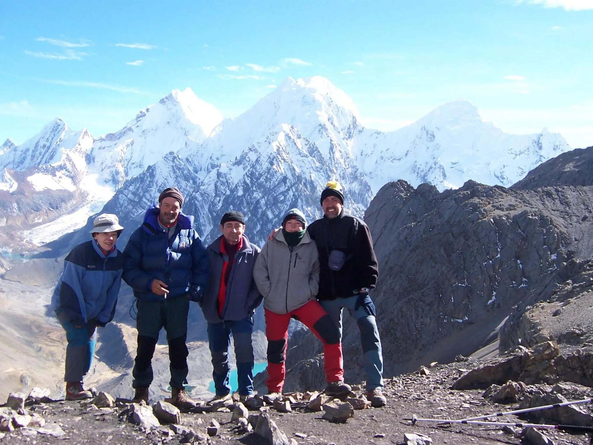 Mountain view in Hotel de Turistas Huaraz