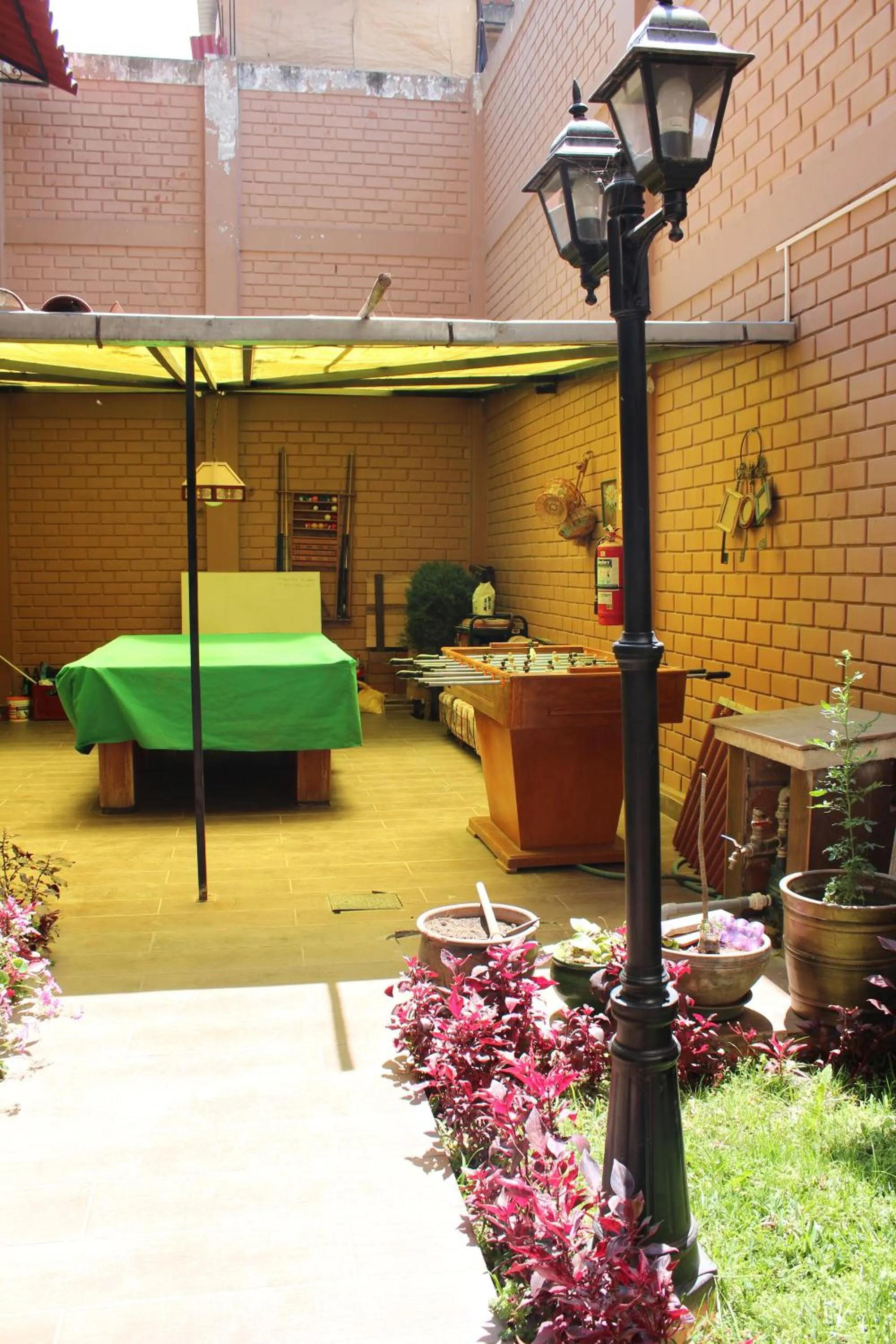 Patio in Hotel de Turistas Huaraz