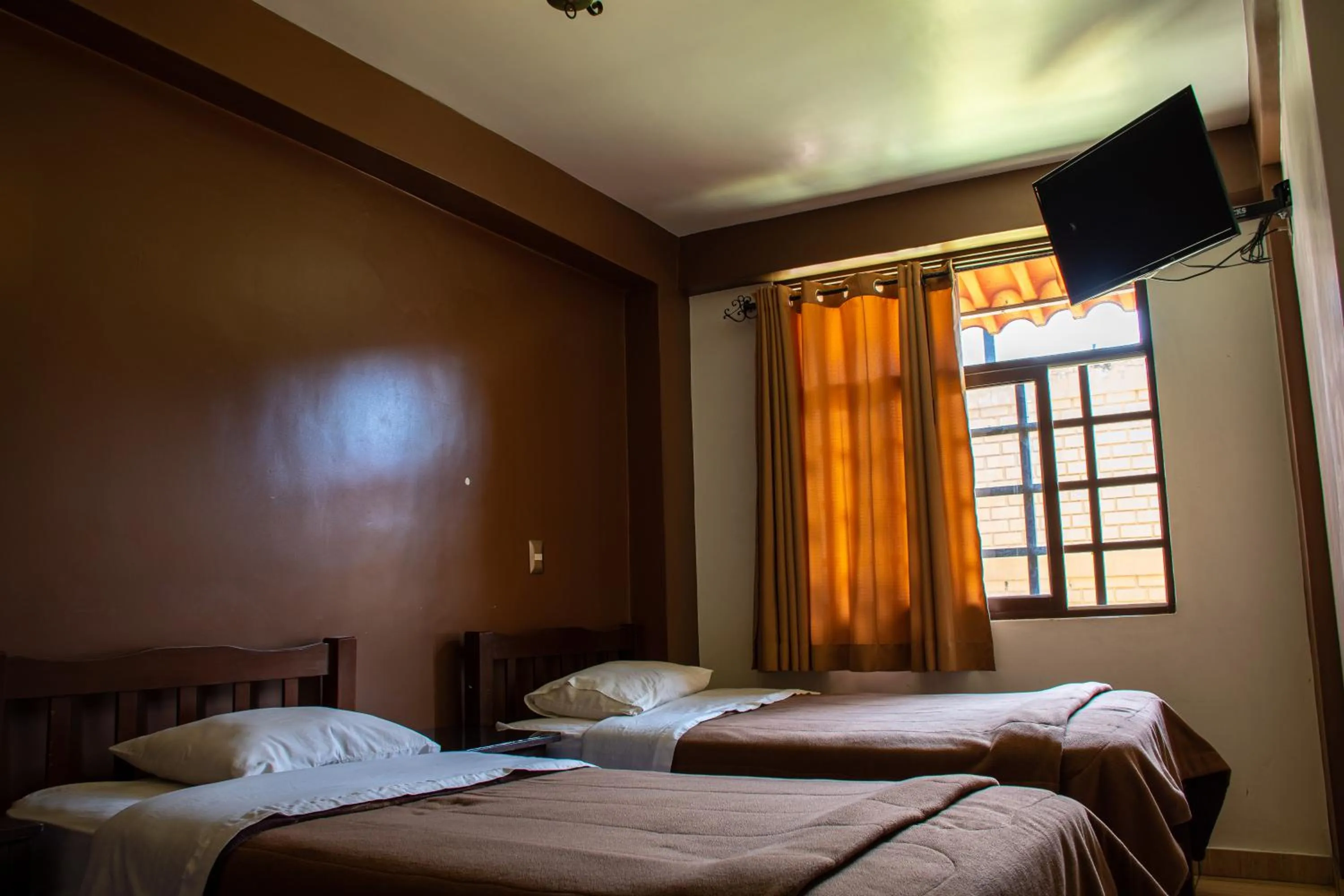 Bed in Hotel de Turistas Huaraz