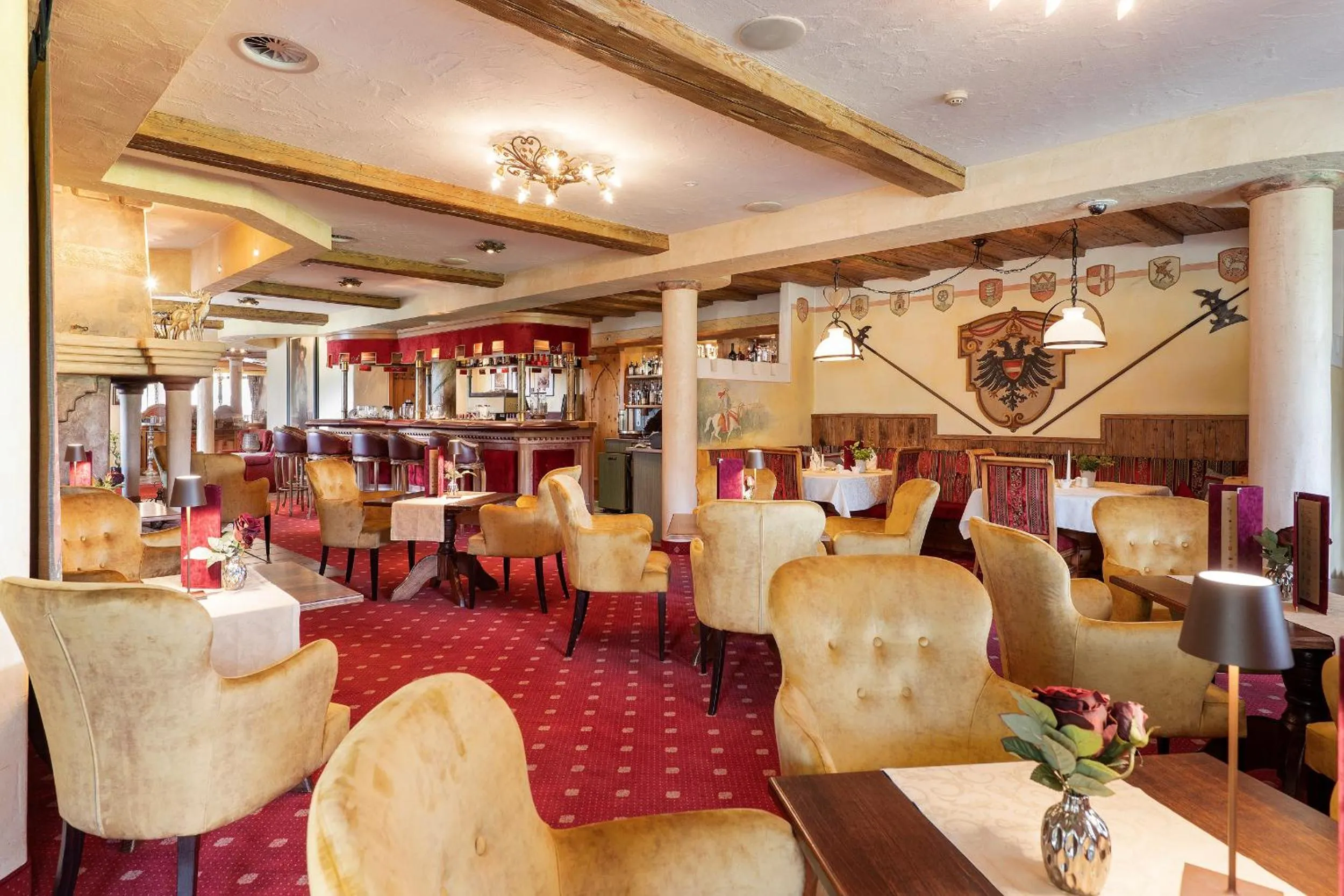 Lounge or bar in Landhaus Ager