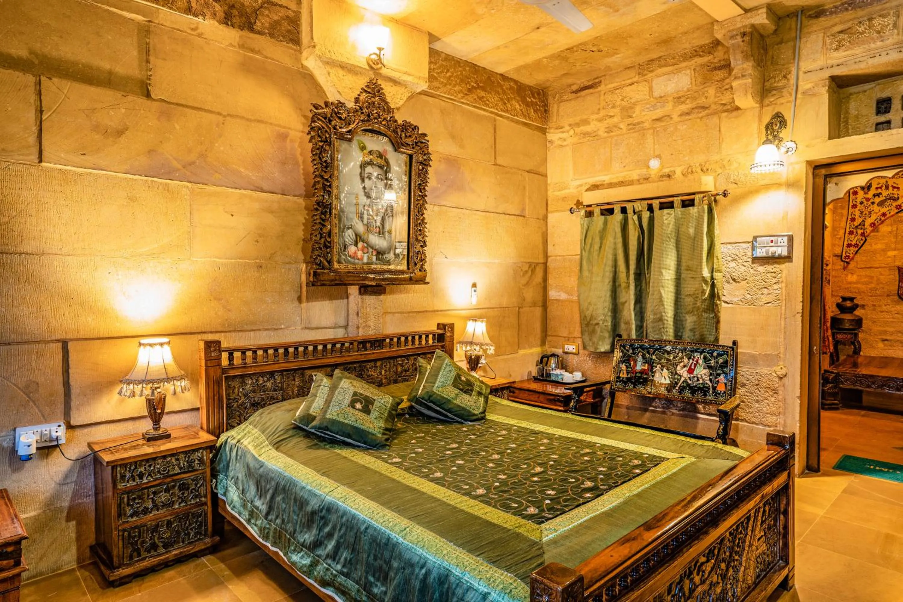 Photo of the whole room in Hotel Garh Jaisal Haveli