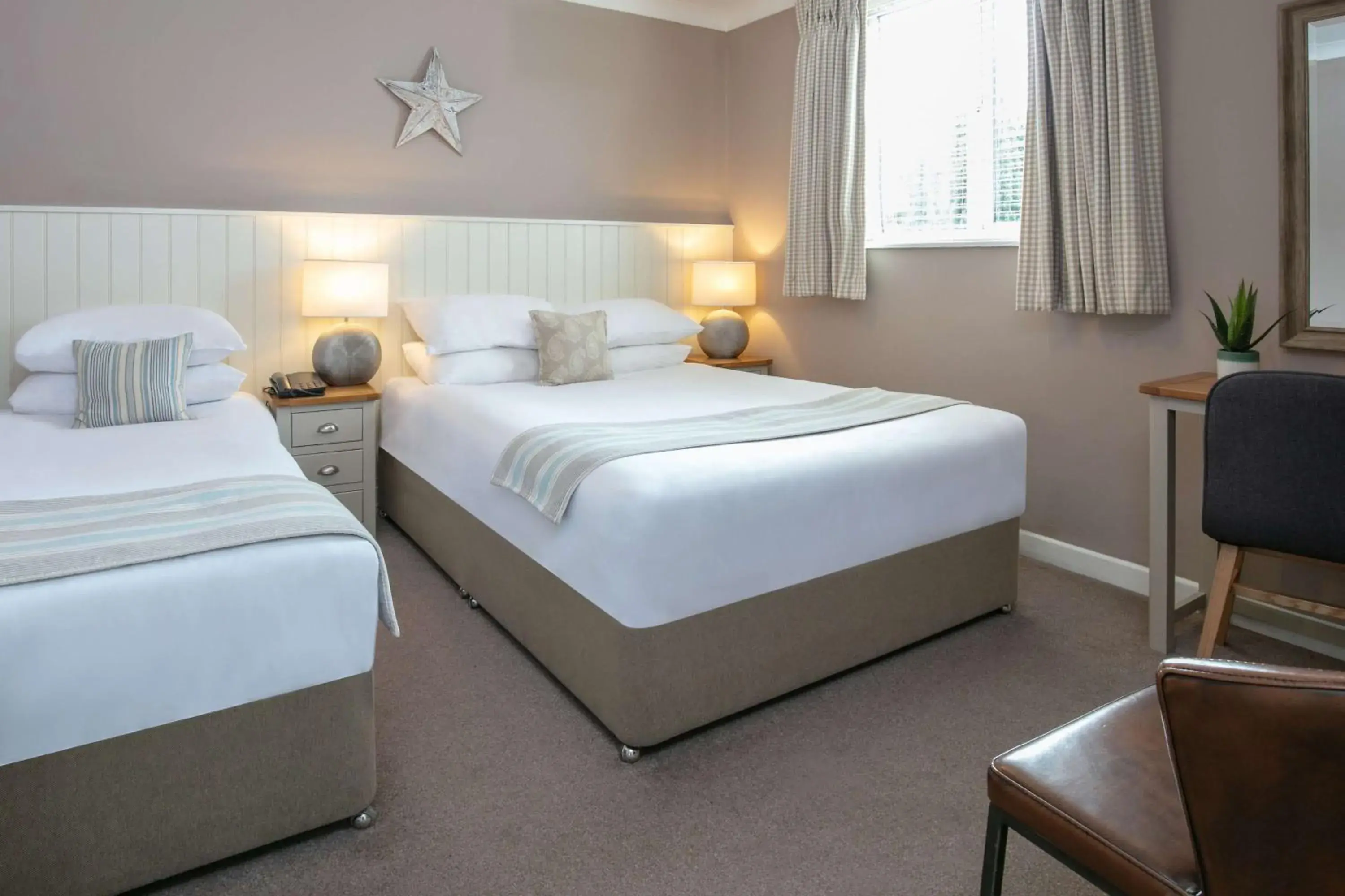 Family Room with Double and Single Beds - single occupancy in George Hotel, BW Signature Collection Family Room with Double and Single Beds - single occupancy in George Hotel, BW Signature Collection